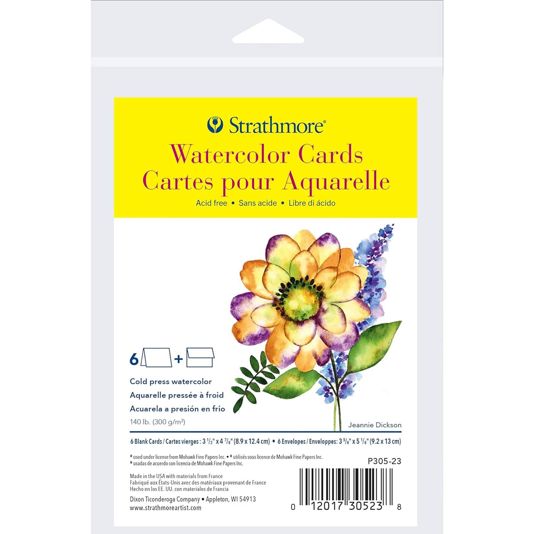 Strathmore® 300 Series Watercolor Cards & Envelopes Set