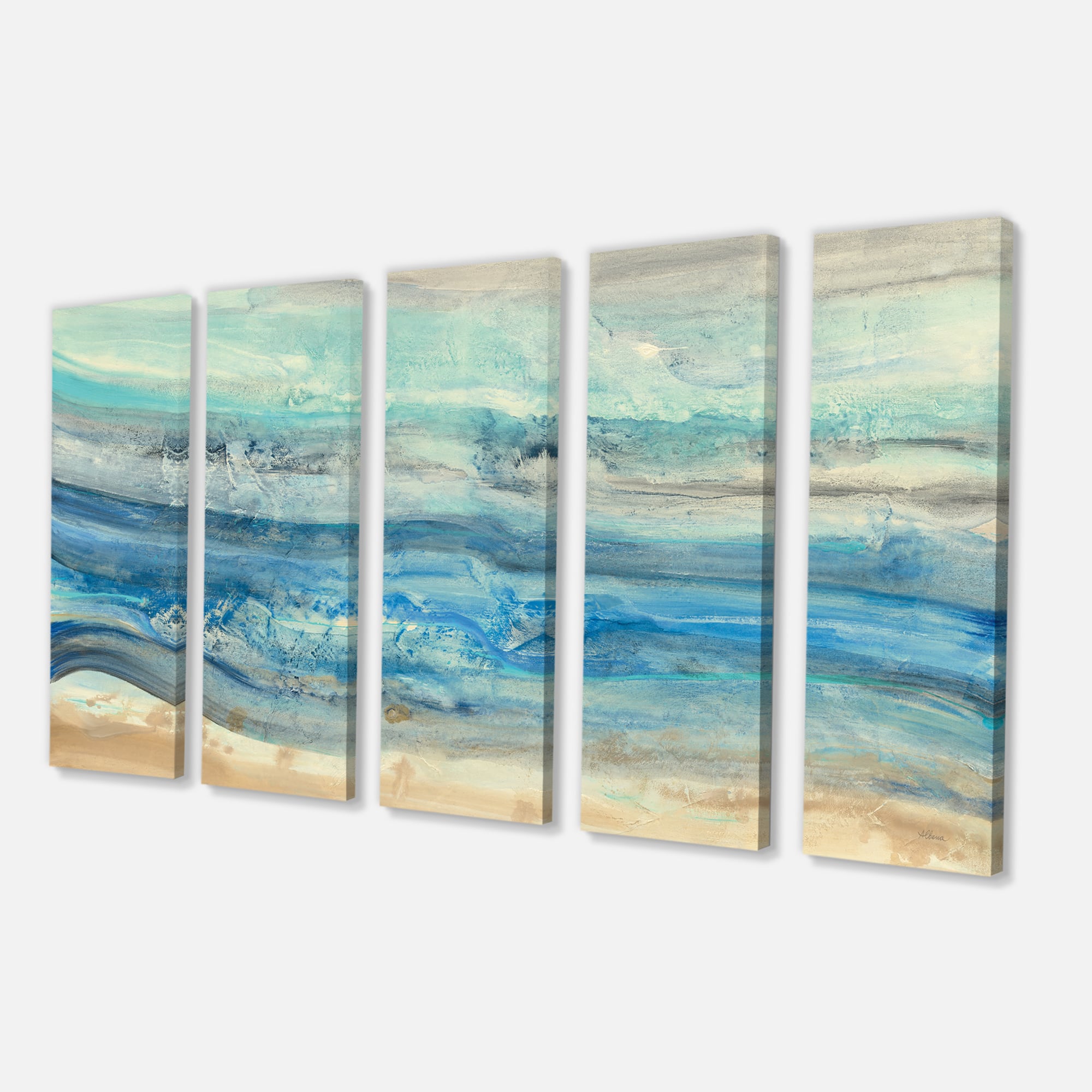 Designart - Ocean Mineral Waves