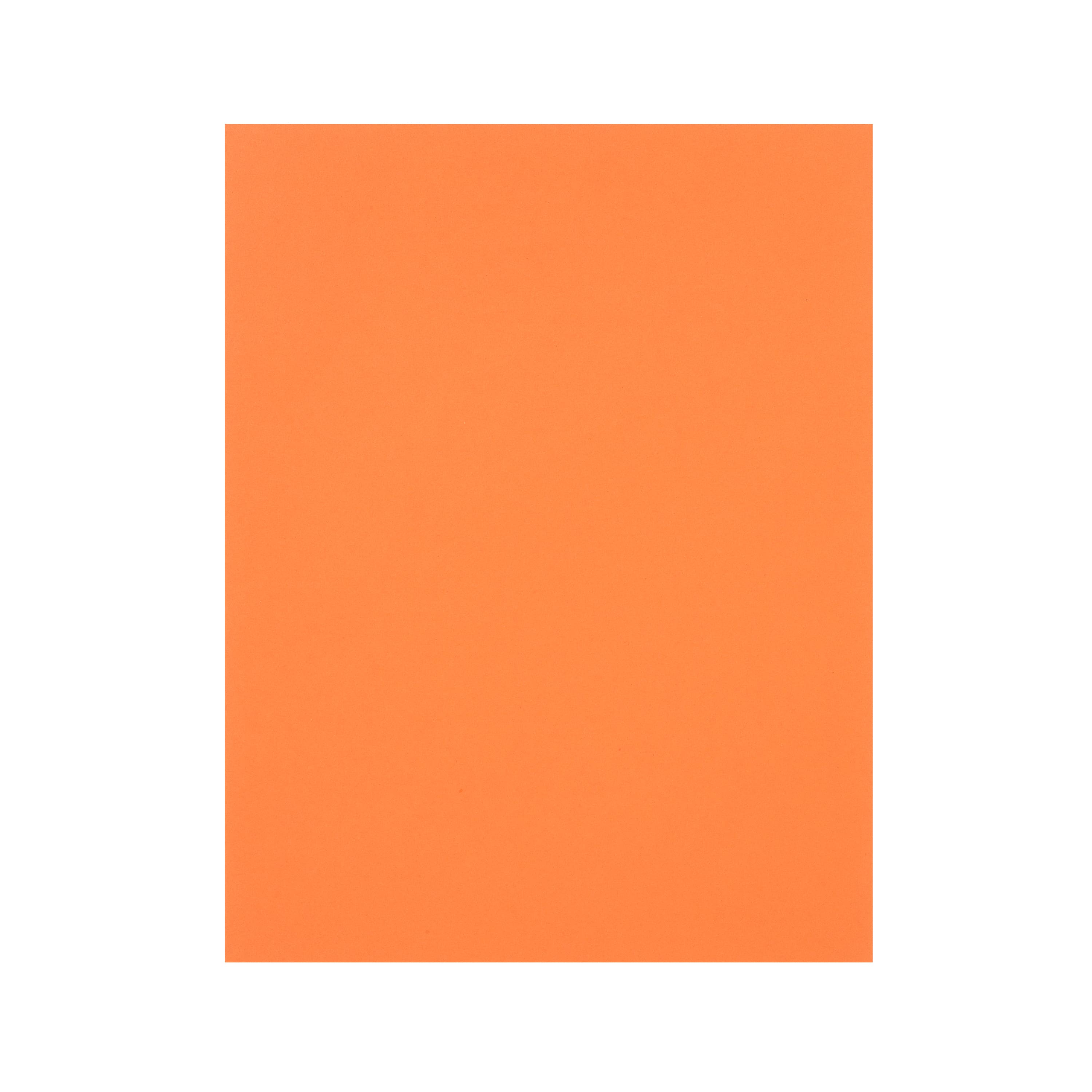 12 Packs: 50 ct. (600 total) Tangerine 8.5" x 11" Cardstock Paper by Recollections™