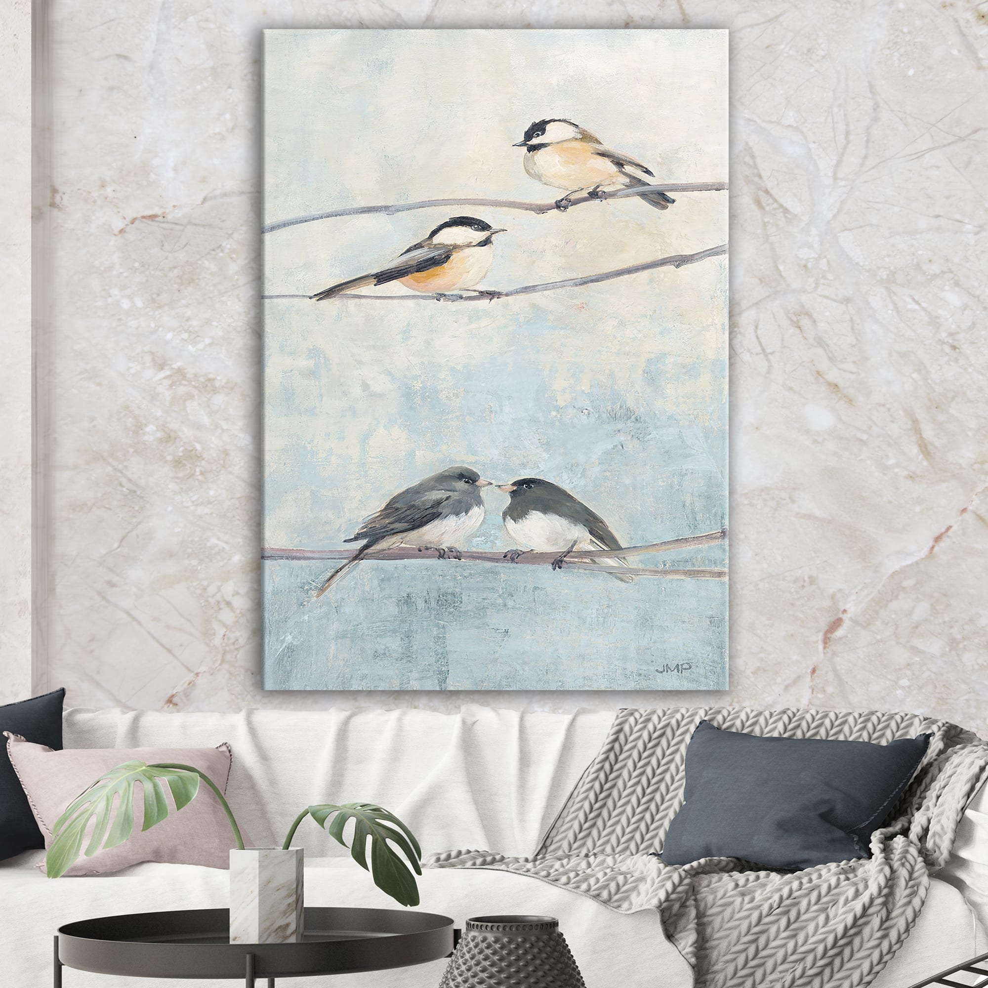 Designart - Bird Hanging on Tree I