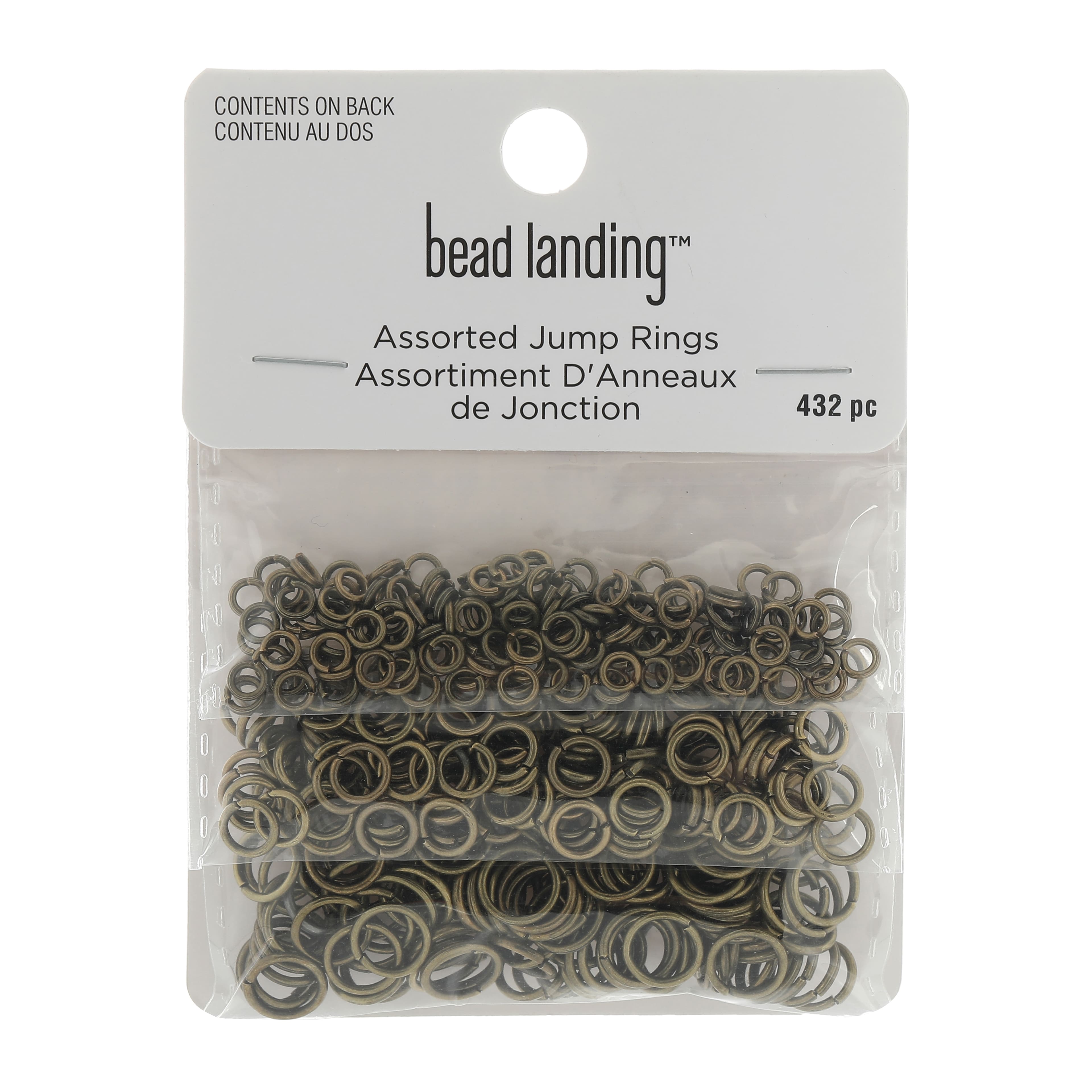 12 Packs: 432 ct. (5,184 total) Assorted Jump Rings by Bead Landing™