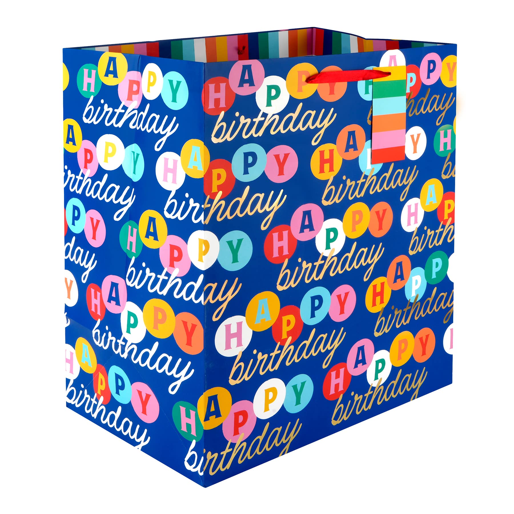 19" Happy Birthday Jumbo Gift Bag by Celebrate It™