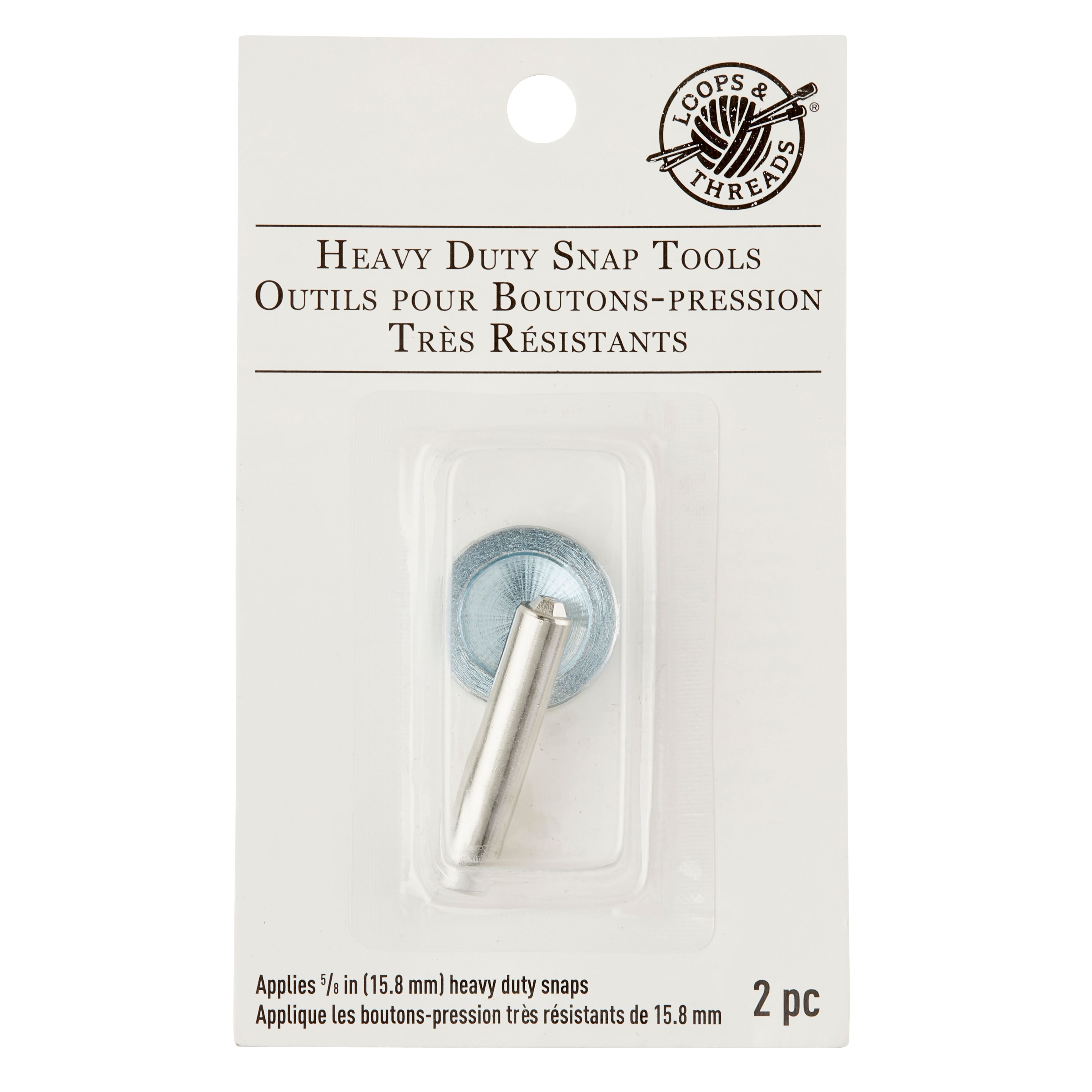 Outils pour boutons-pression très résistants Loops & Threads