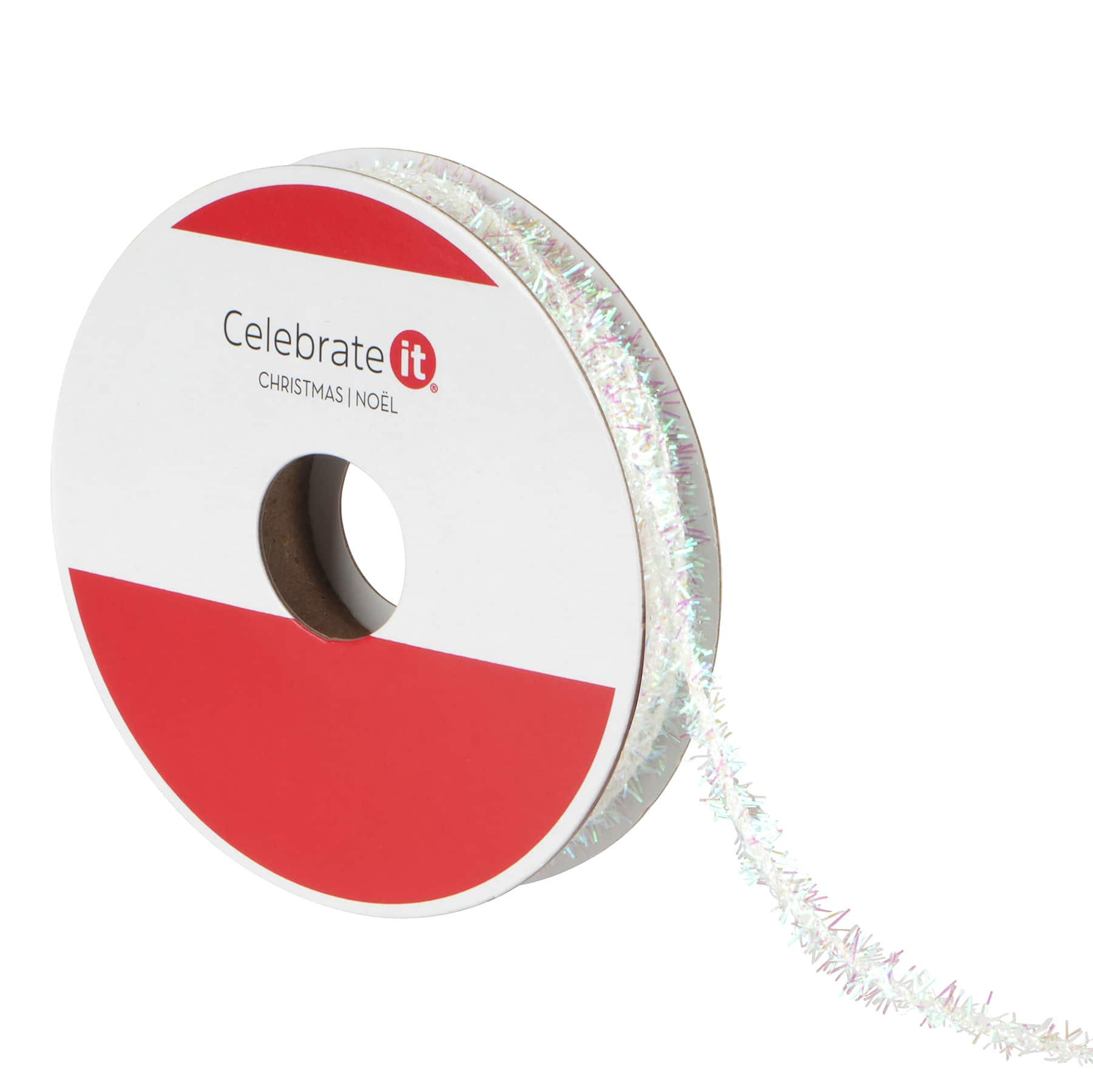 3/8" x 4yd. Iridescent Tinsel Ribbon by Celebrate It®