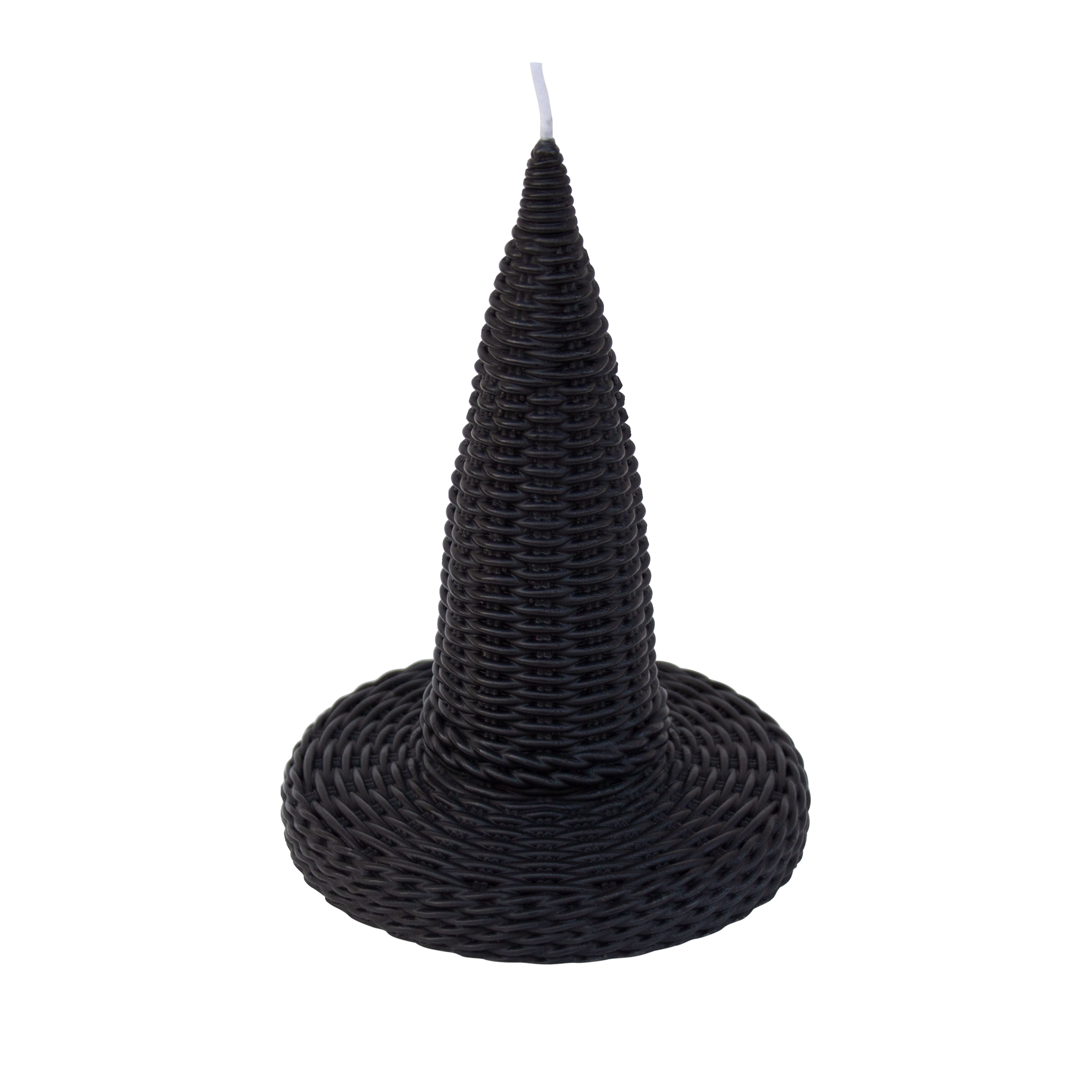 6" Black Witch Hat Unscented Candle by Ashland®