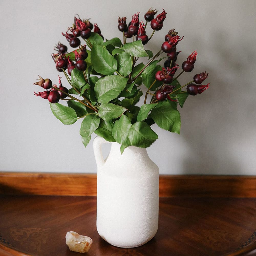 Prestige Botanicals 23.5" Artificial Montana Rose Hip Stem