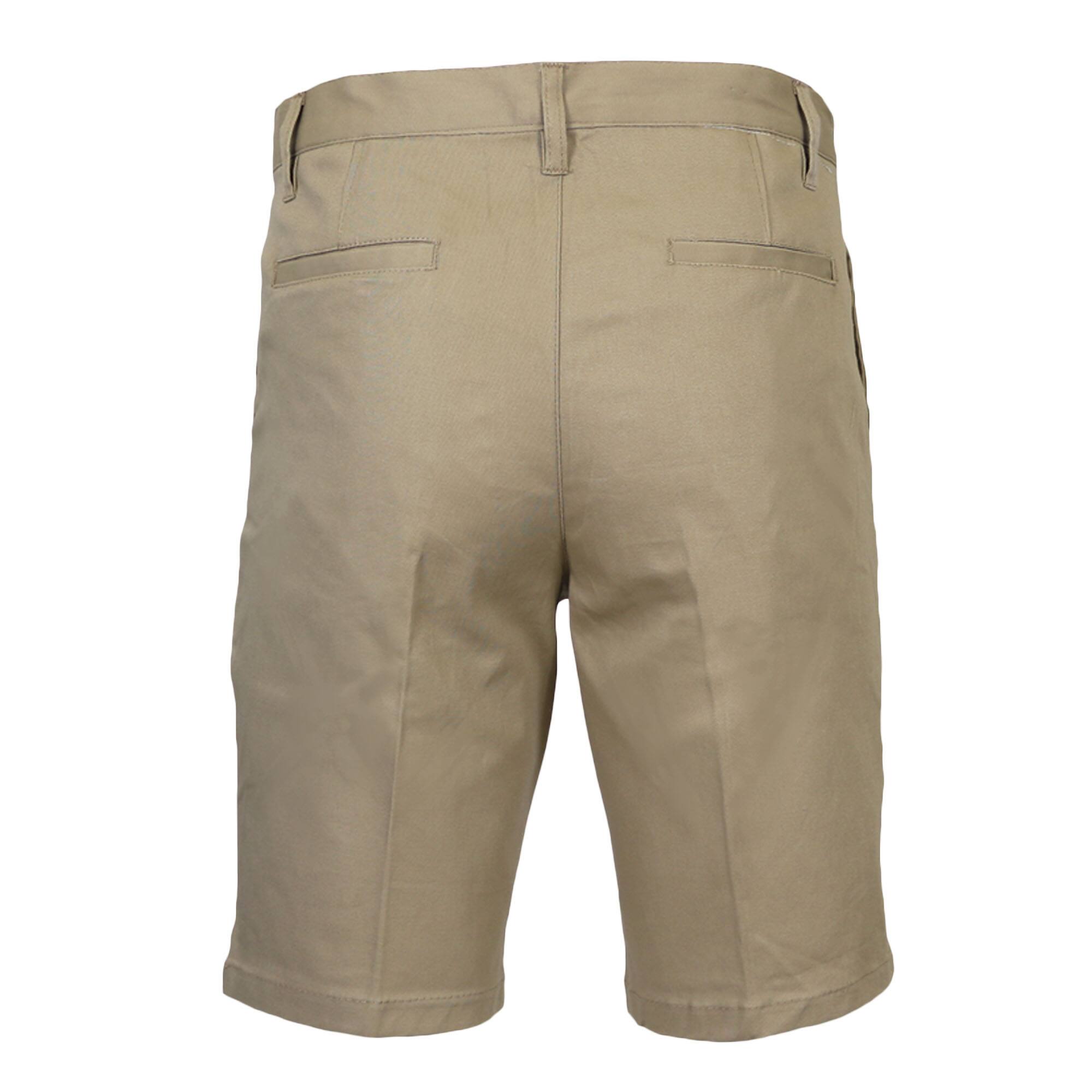 Galaxy by Harvic Men's Slim Fit Cotton Flex Stretch Chino Shorts
