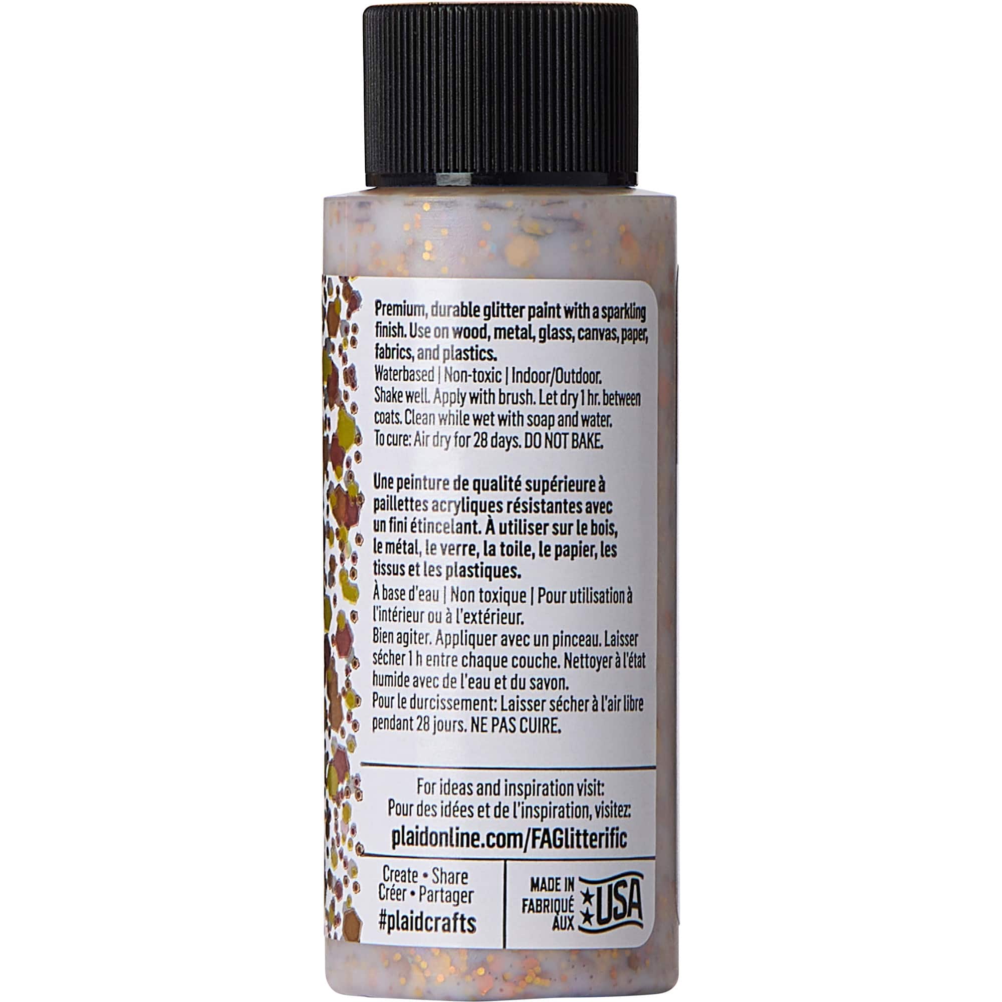 FolkArt® Glitterific Pop™ Acrylic Paint, 2oz.