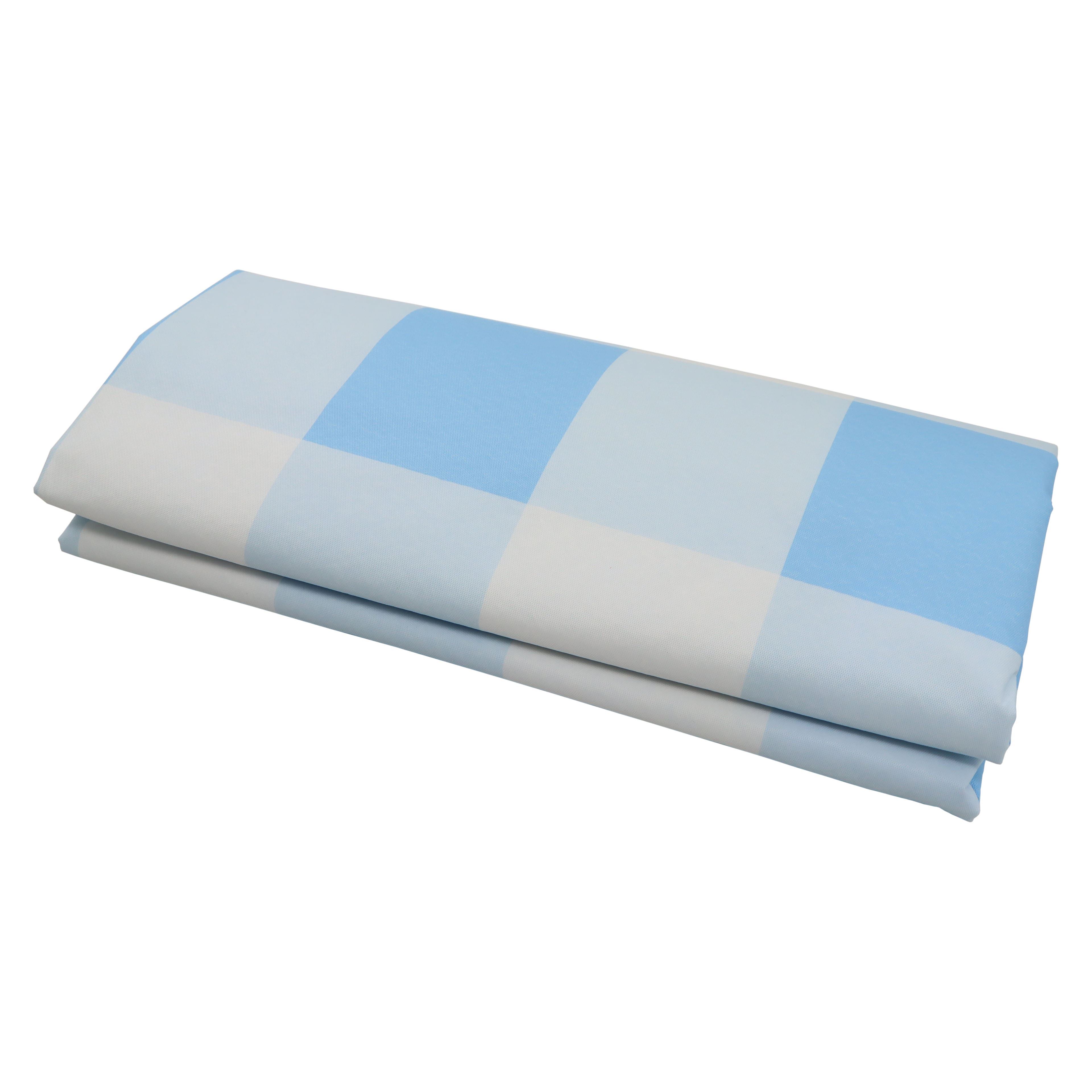 52" x 70" Blue & White Check Tablecloth by Celebrate It™
