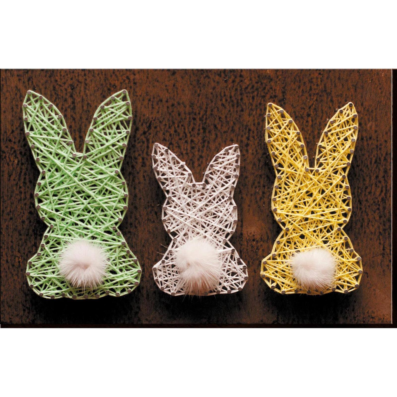 Abris Art Little hares ABC-013 String Art Creative Kit