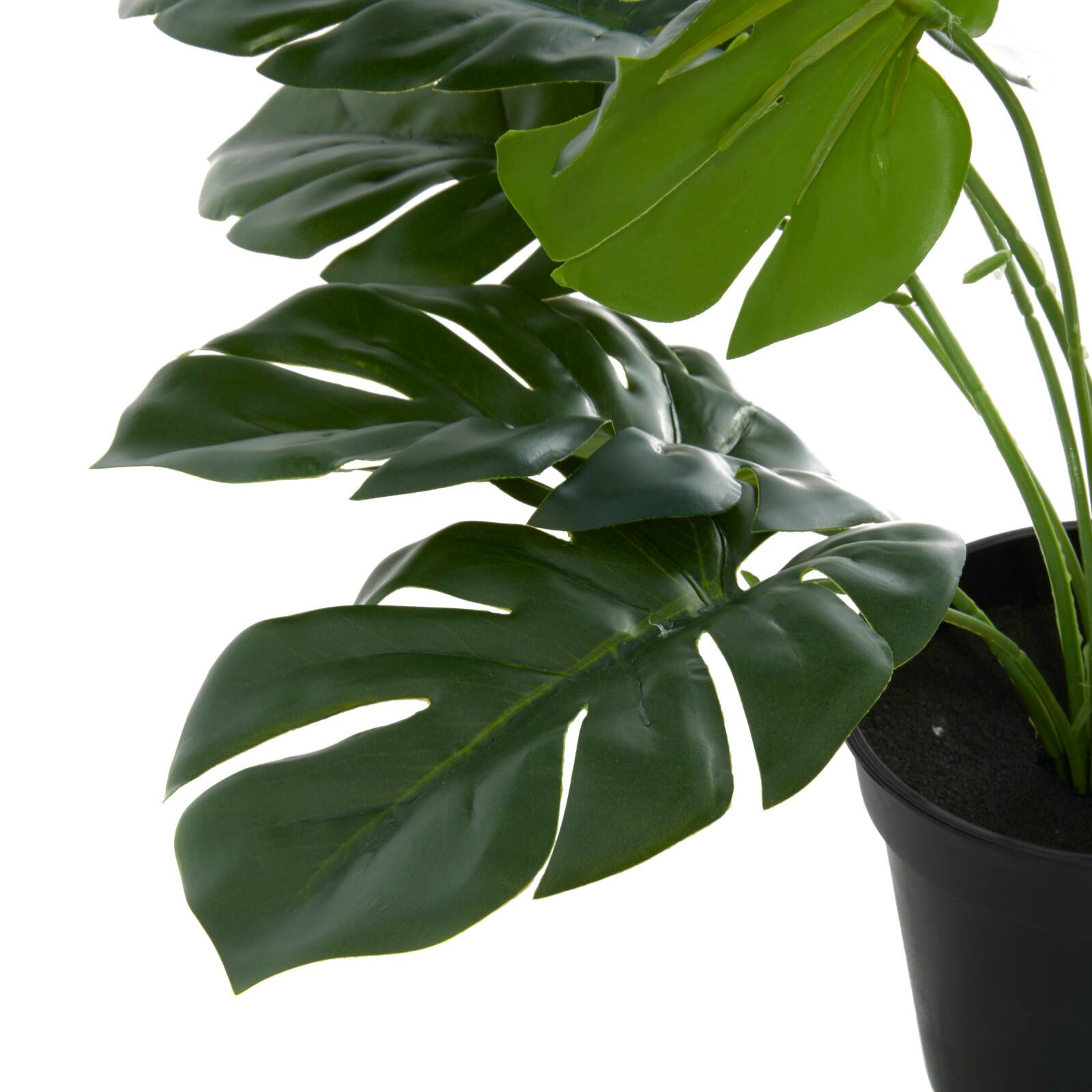 Green Plastic Traditional Artificial Foliage, 16" x 21" x 20"