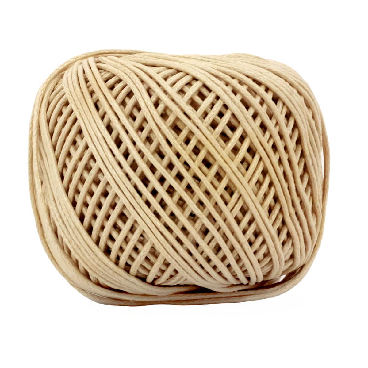 12 Pack: Waxed Cotton Cord Ball by Bead Landing