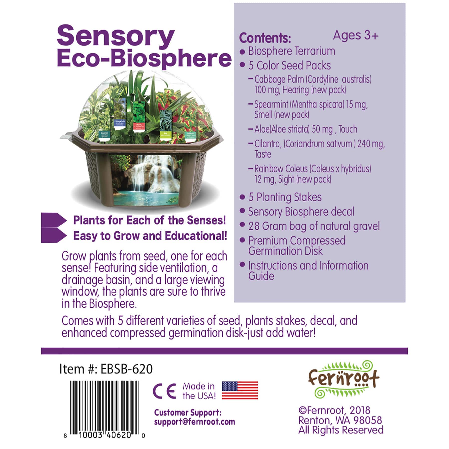 Fernroot Sensory Biosphere Set
