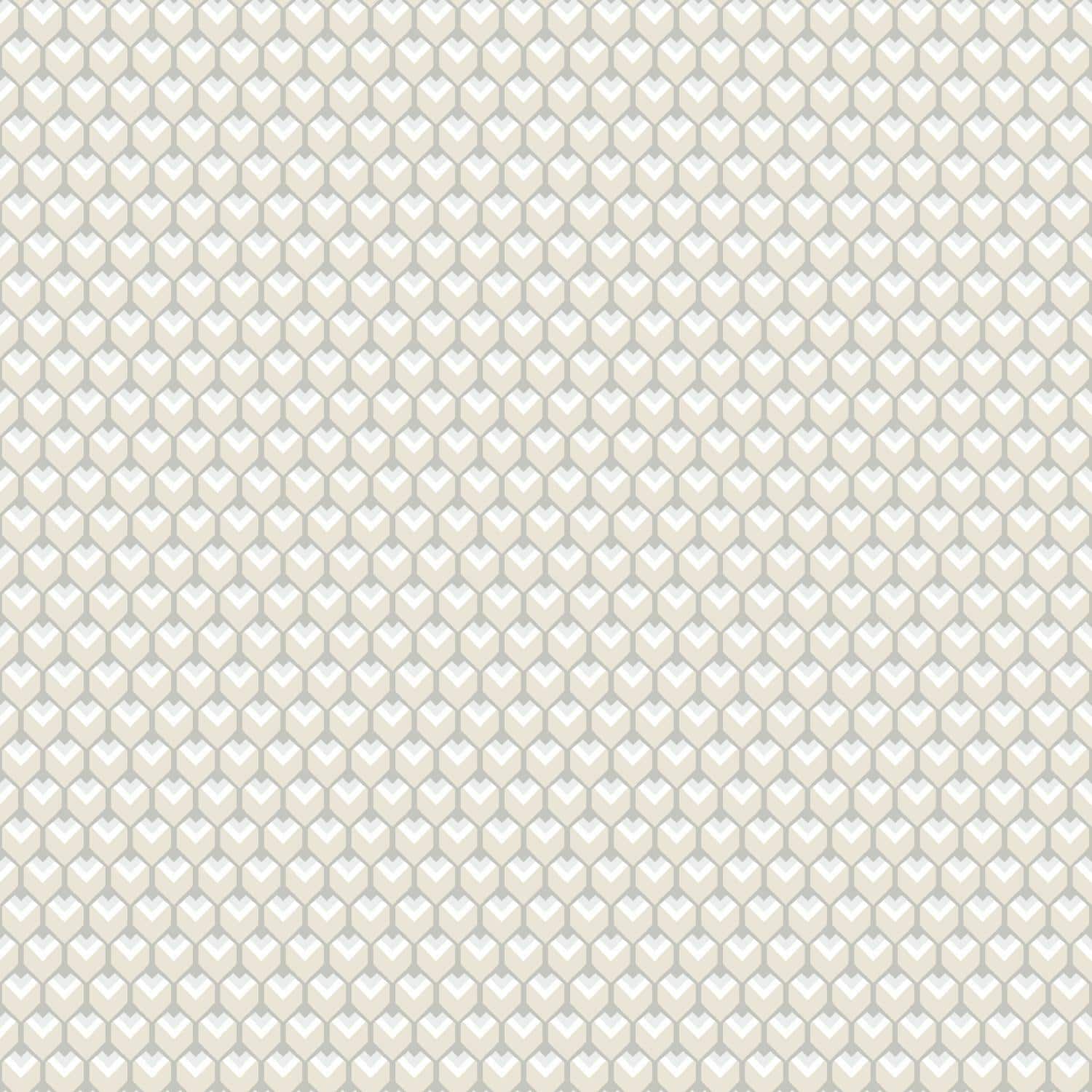 RoomMates 3D Petite Hexagons Peel & Stick Wallpaper