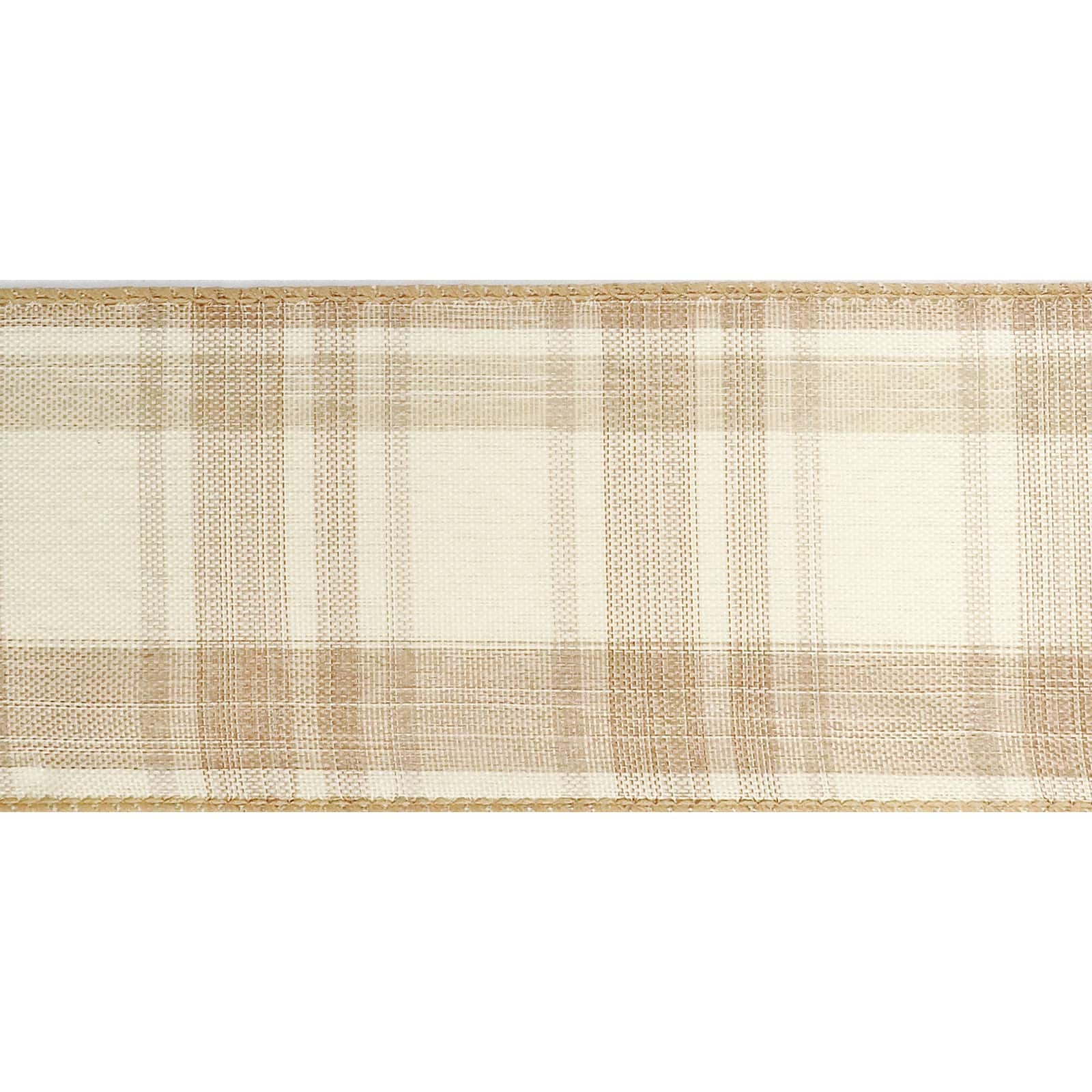 12 Pack: 2.5" x 25ft. Wired Plaid Ribbon by Celebrate It™ Décor