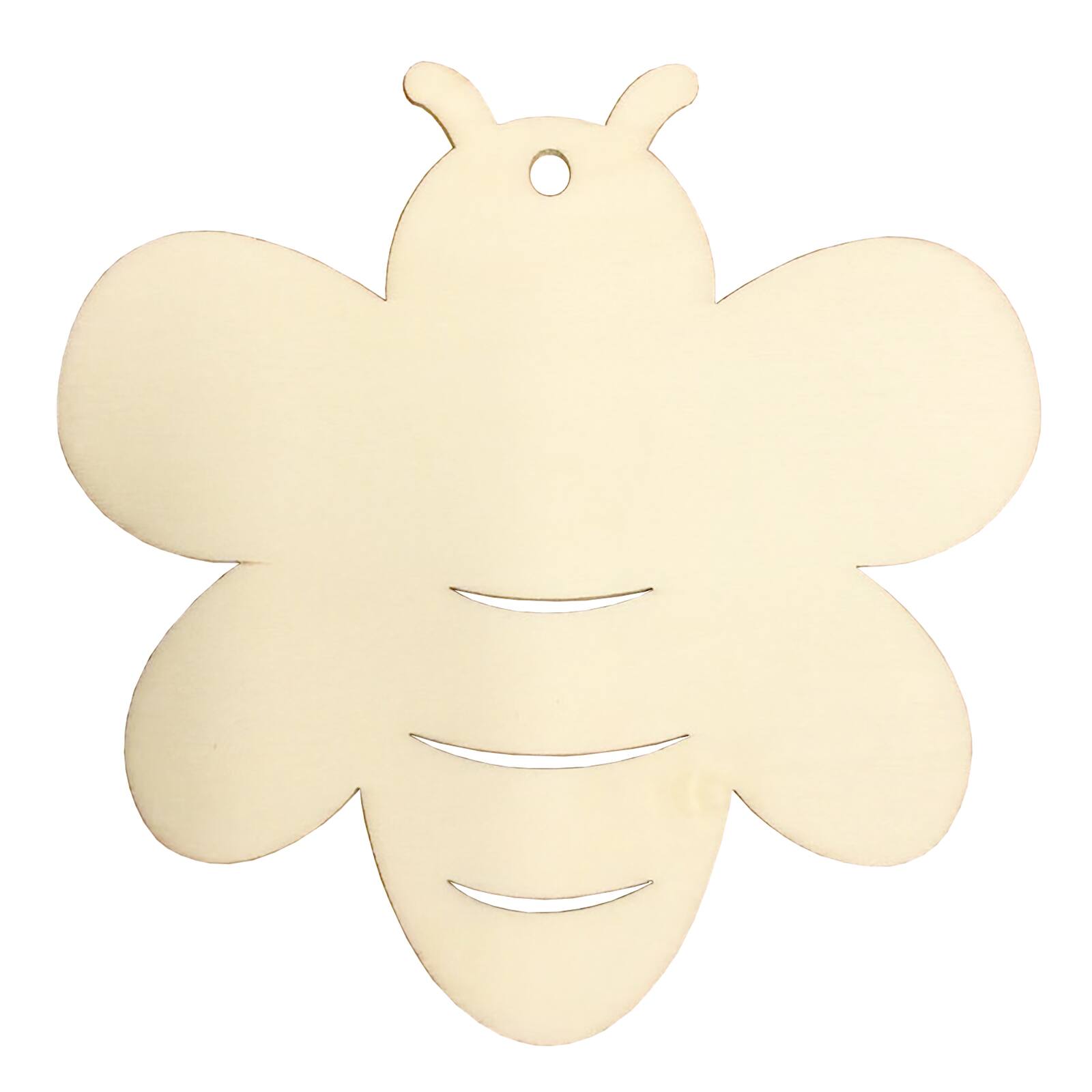 Unfinished Wooden Bee Banner by Make Market®