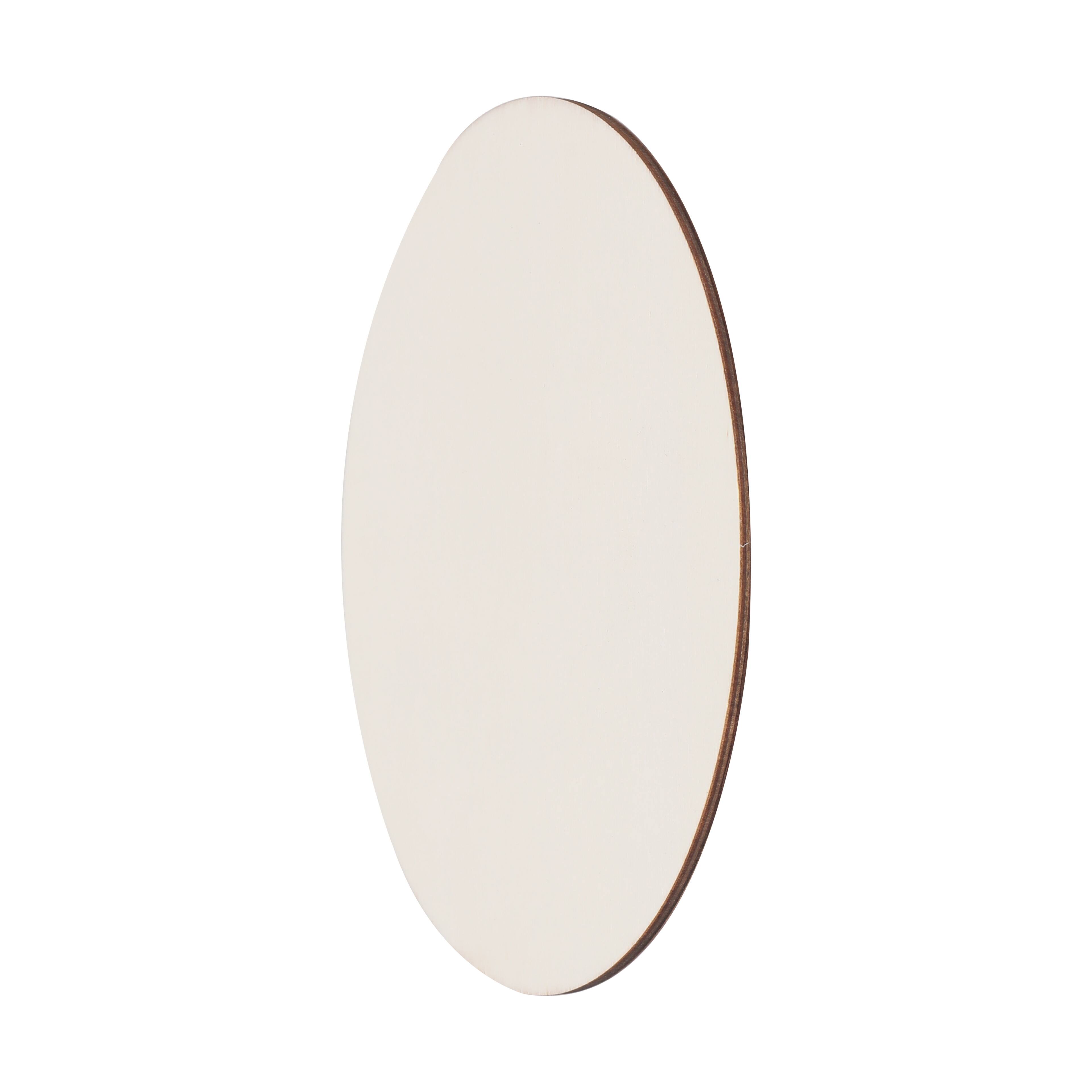 6.5" Wood Oval Plaque by Make Market®