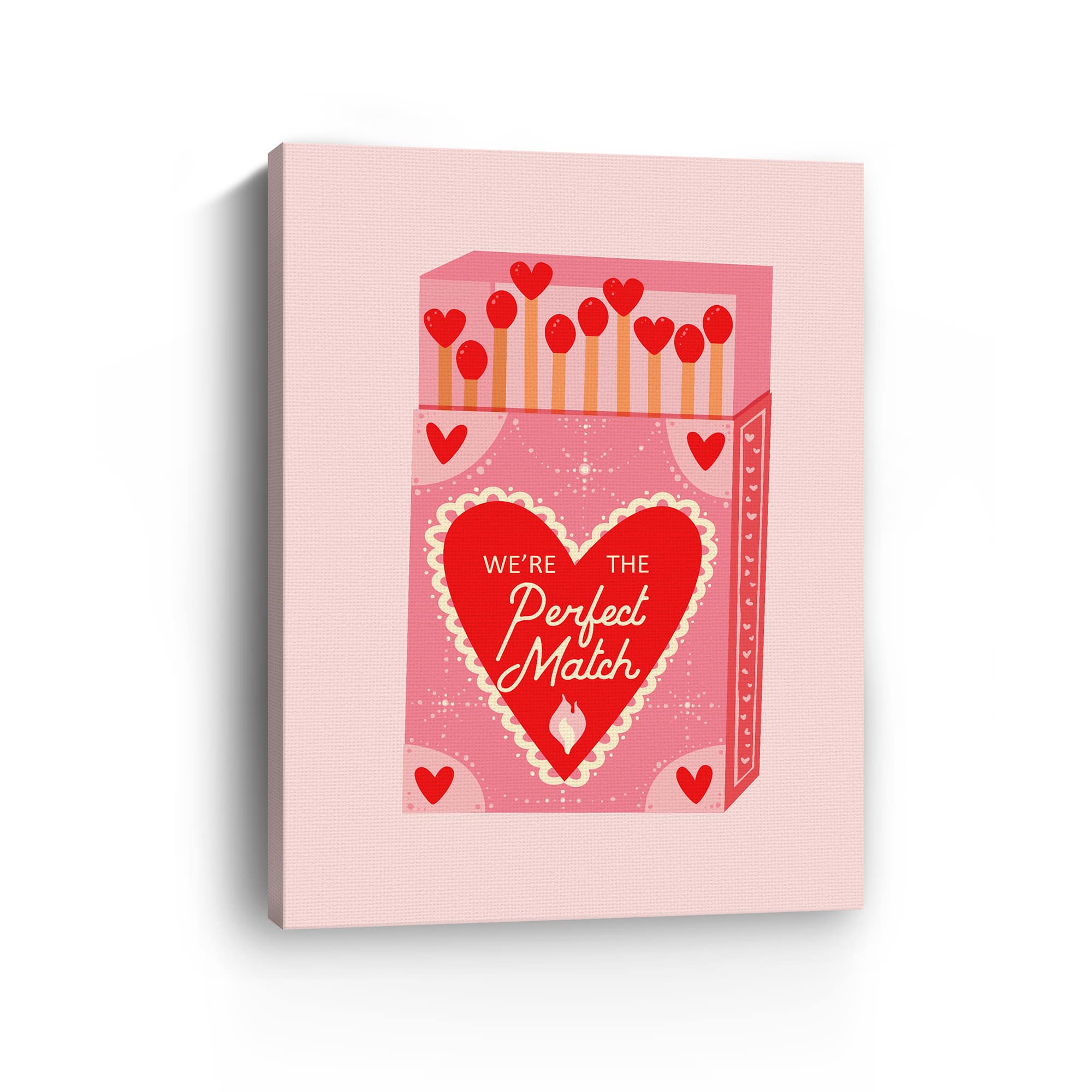 Love Matchbox Canvas Giclée Art