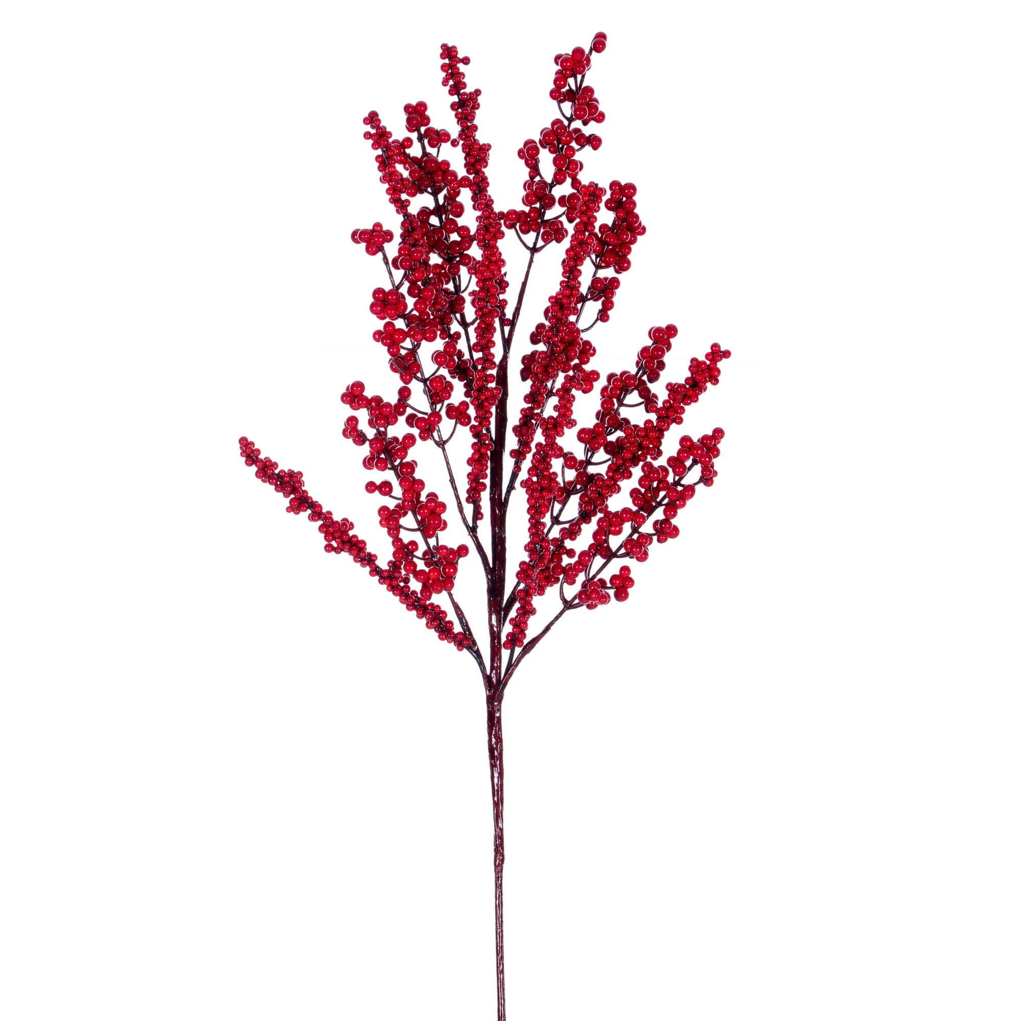 Vickerman 24" Red & Dark Red Artificial Mixed Cluster Berry Sprays, 3ct.