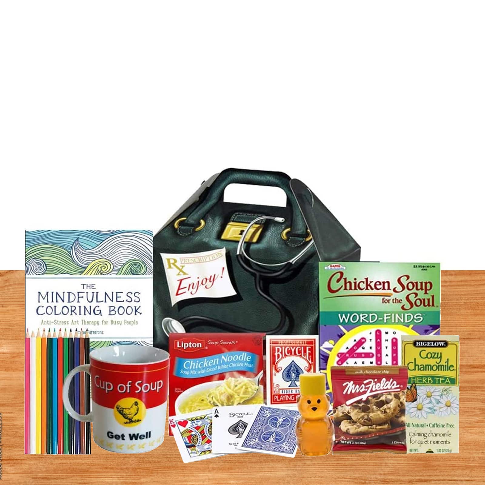 Get Well Gift Of Anti-Stress & Relaxation Care Pack