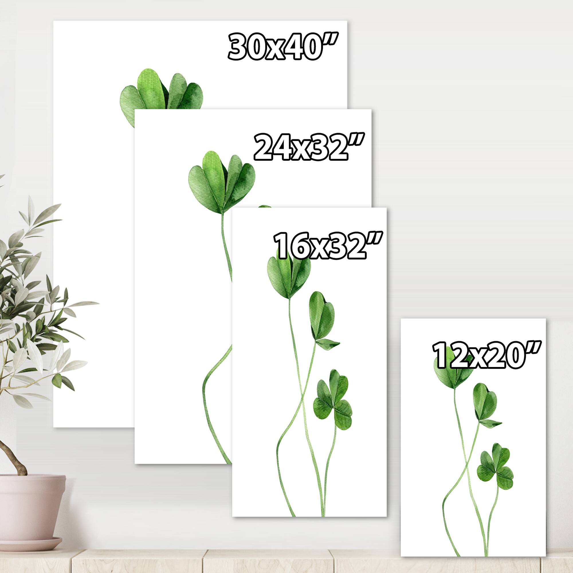 Designart - Field Plant Detail Clover