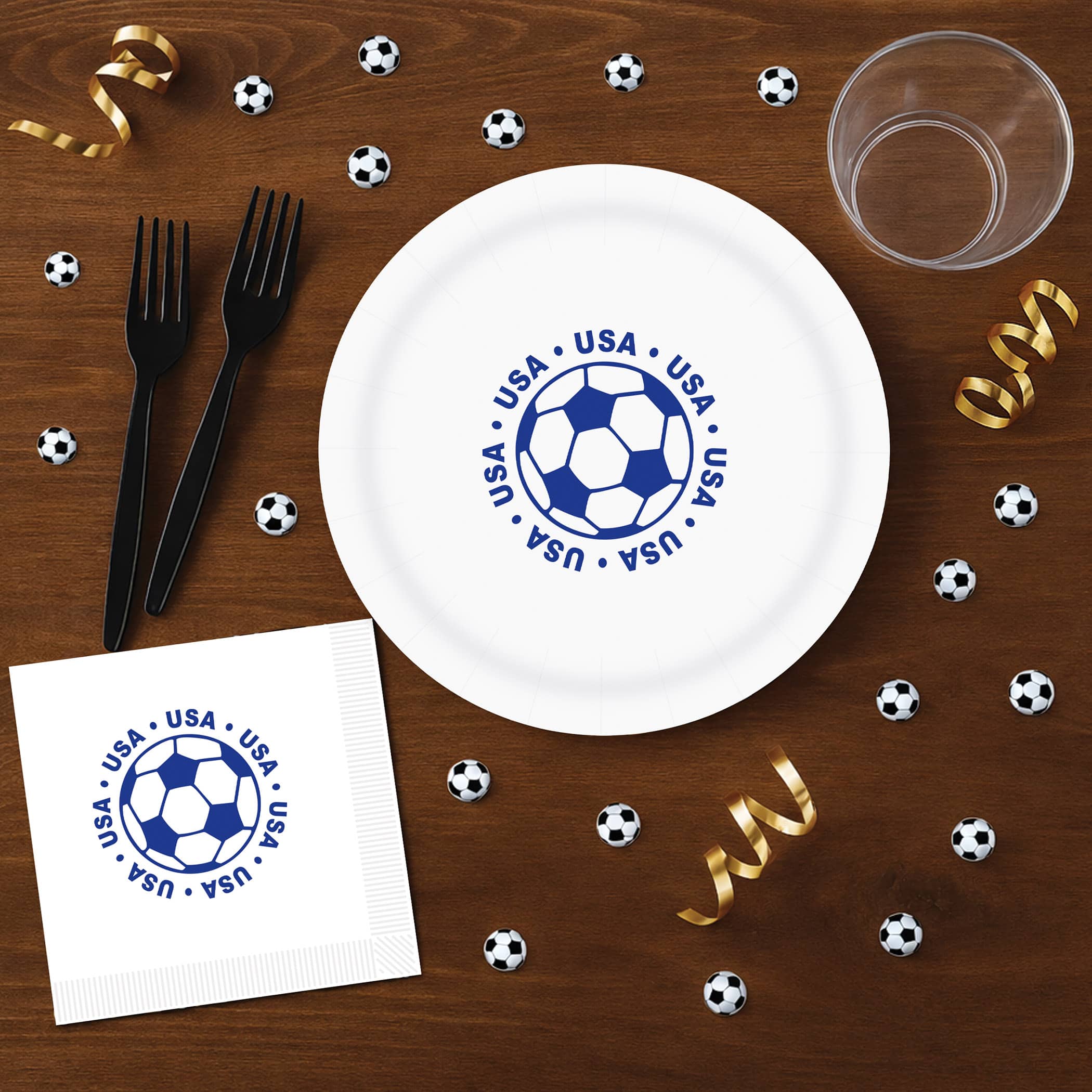 United States Soccer Luncheon Napkins, 32ct.
