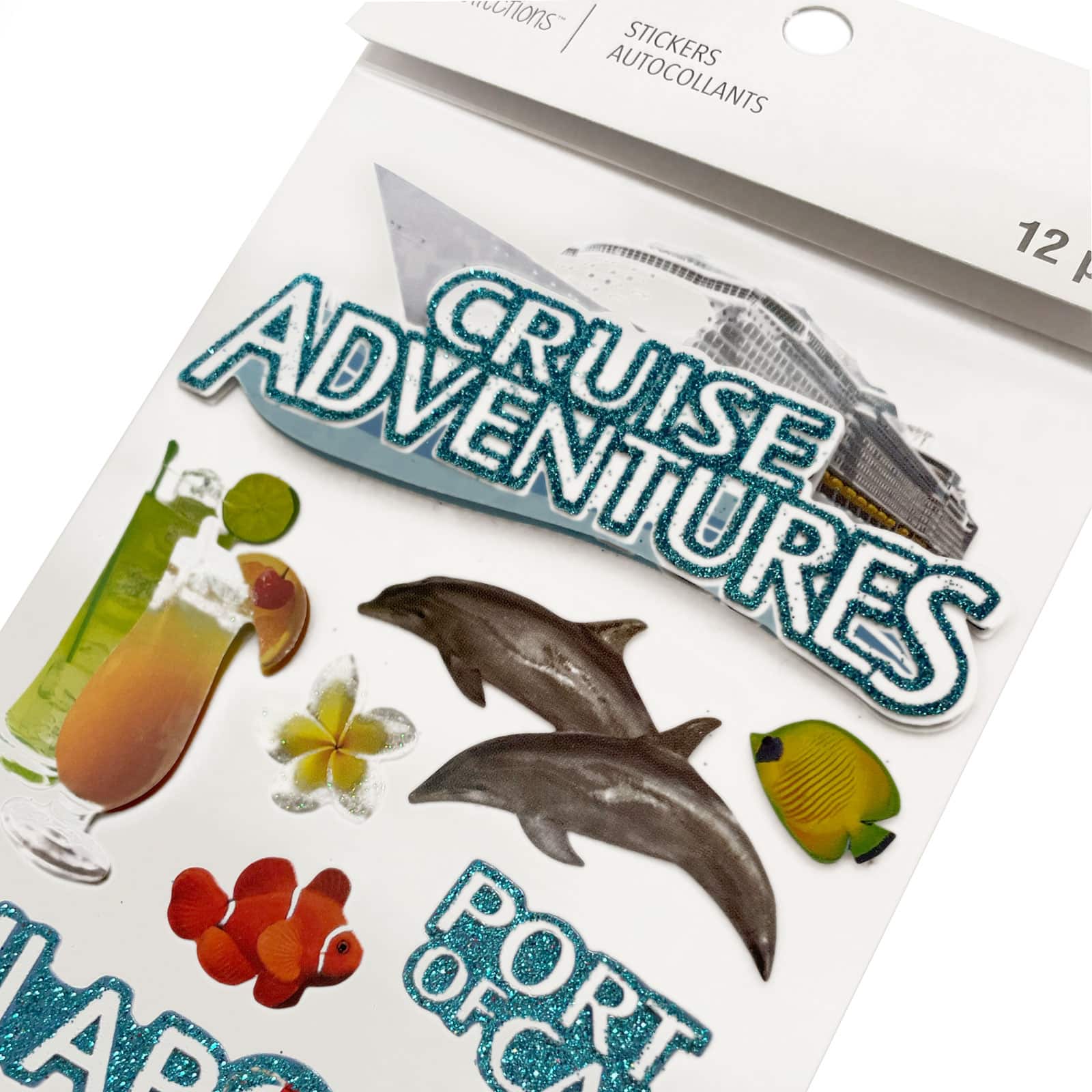 12 Pack: Cruise Adventures Stickers by Recollections™