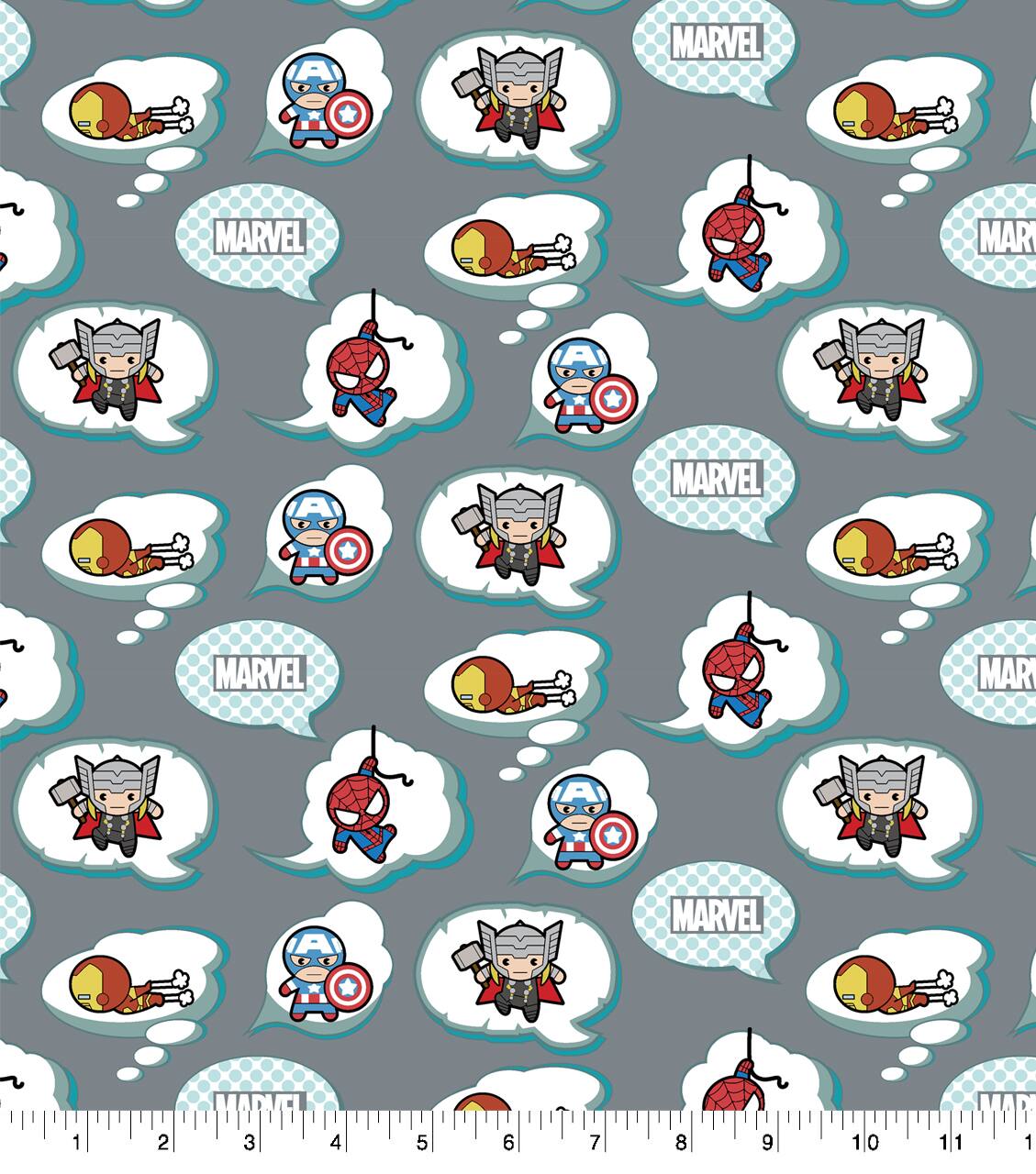 Marvel® Kawaii Nursery Cotton Fabric