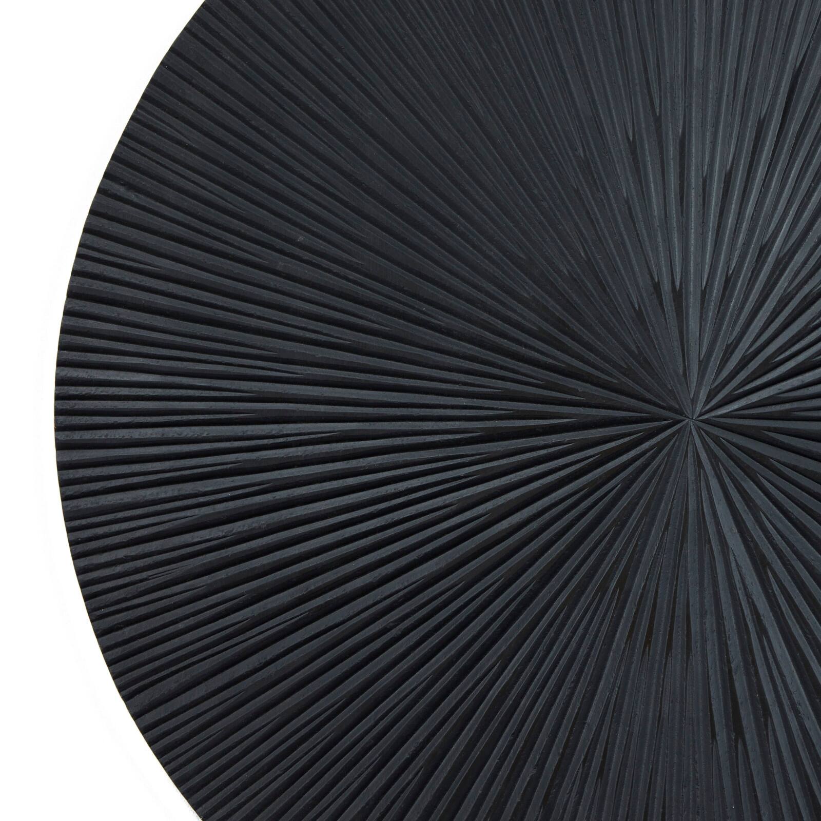 CosmoLiving by Cosmopolitan Black MDF Contemporary Wall Décor Set