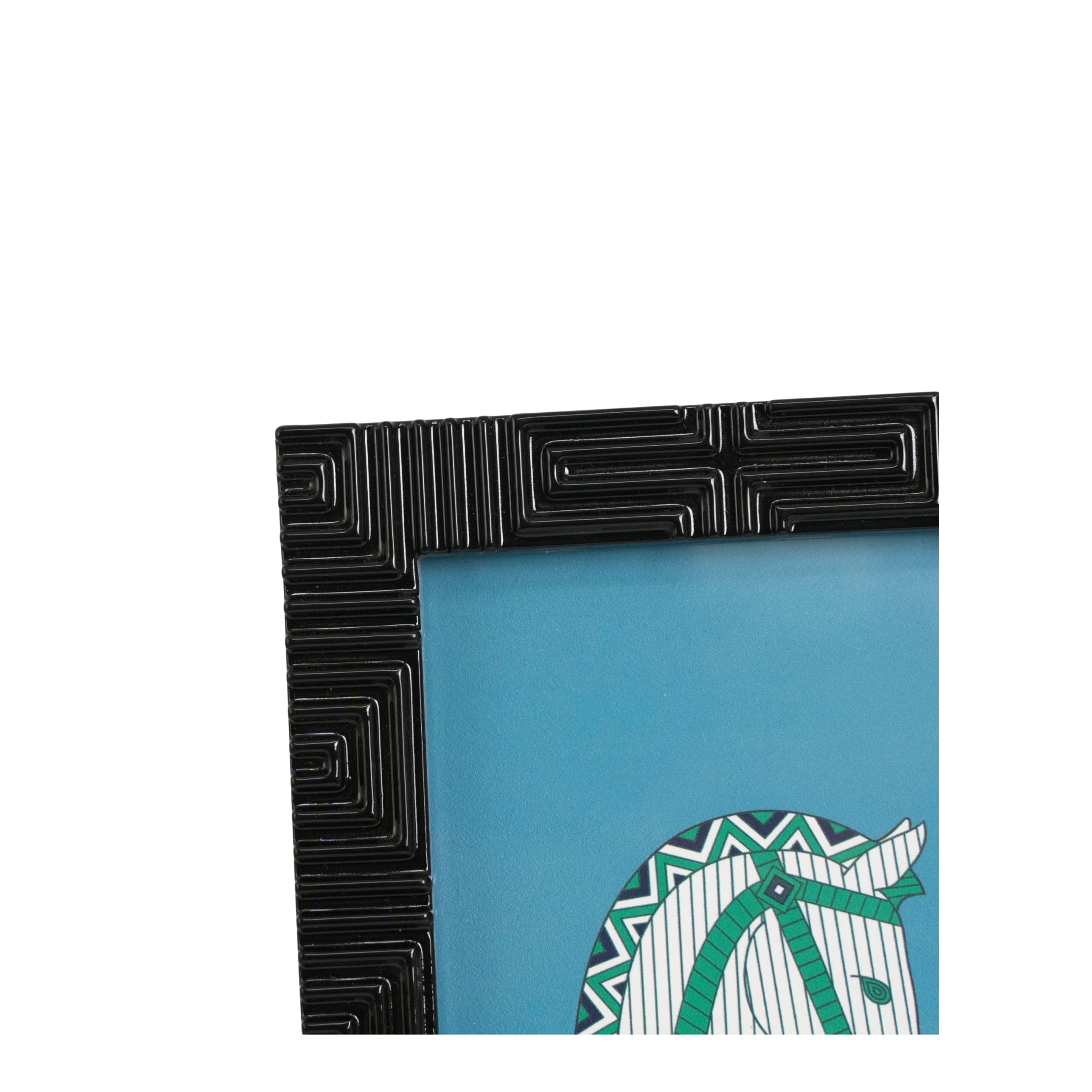 Jonathan Adler x Michaels 4" x 6" Black Greek Key Tabletop Frame