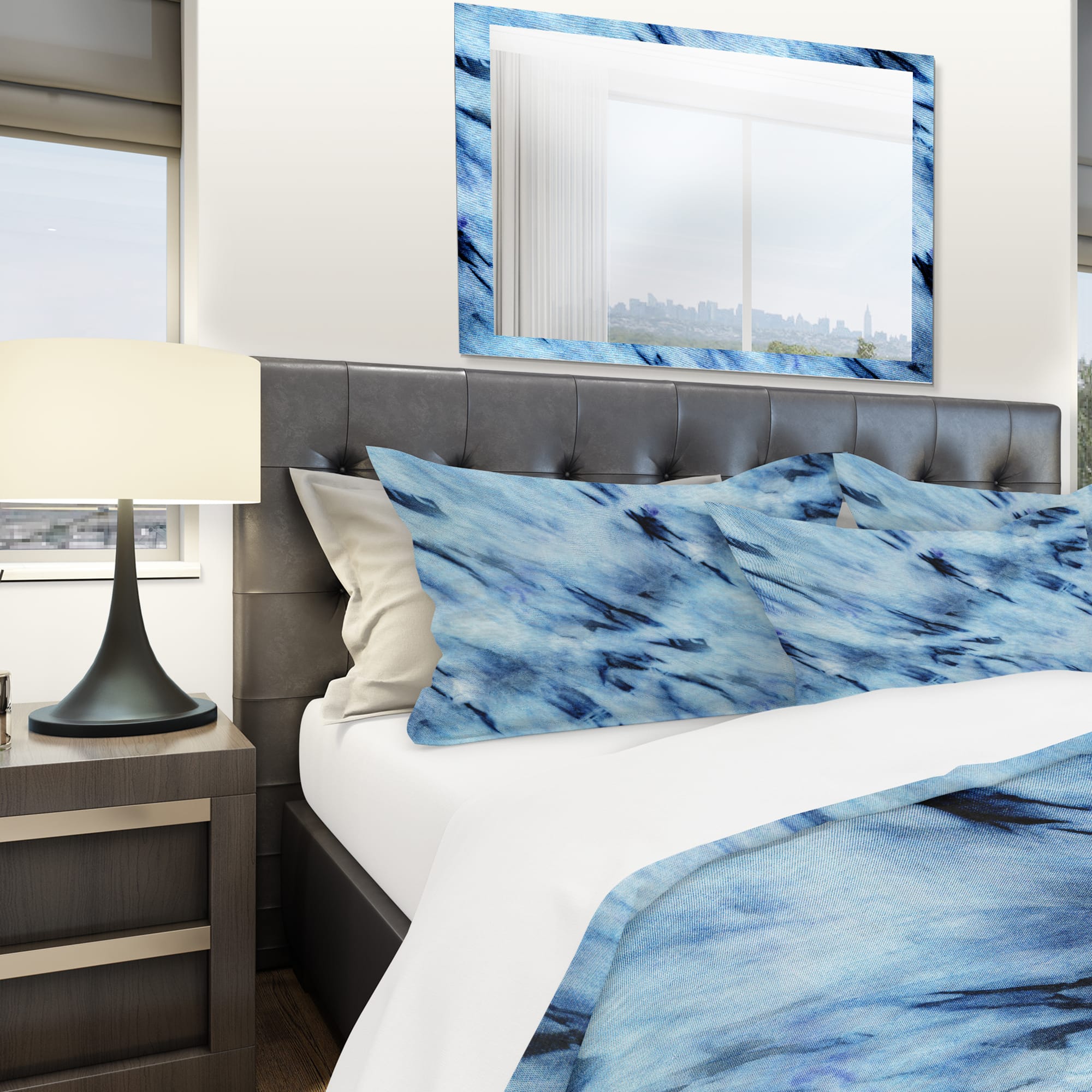 Designart 'Tie Dye' Modern & Contemporary Bedding Set