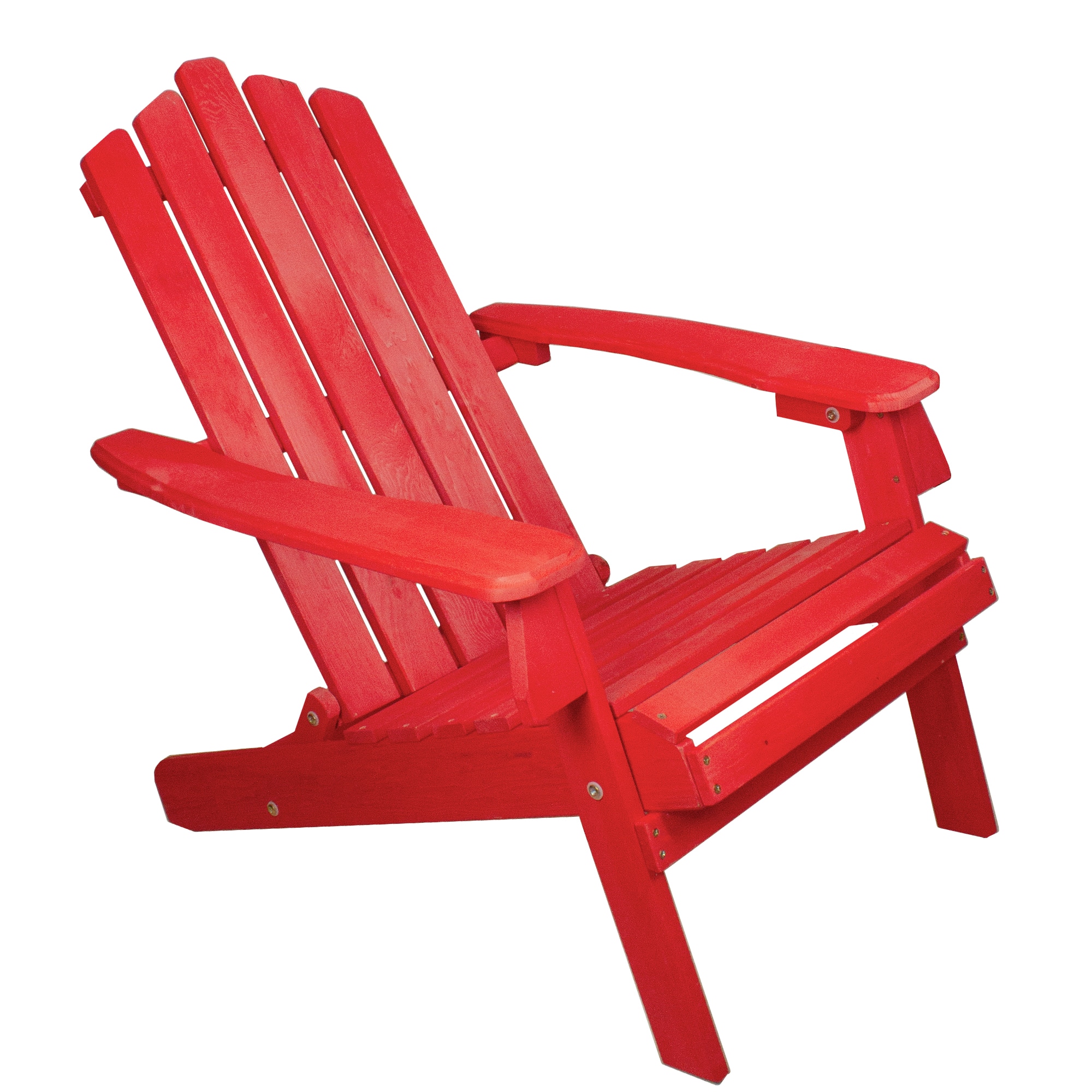 36" Classic Folding Wooden Adirondack Chair