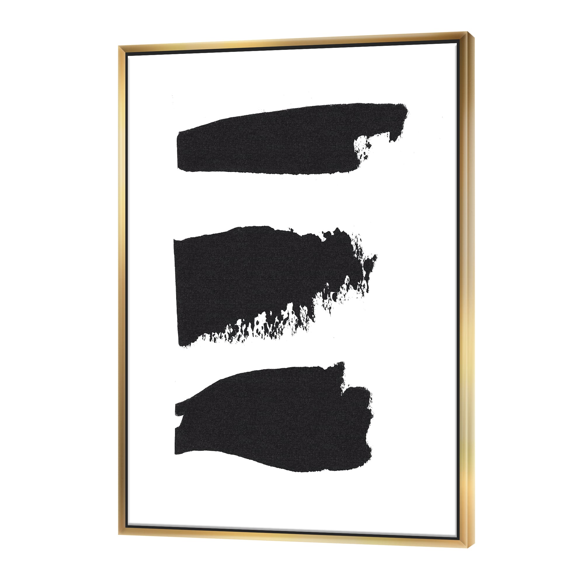 Designart - Black and White Geometric Company II