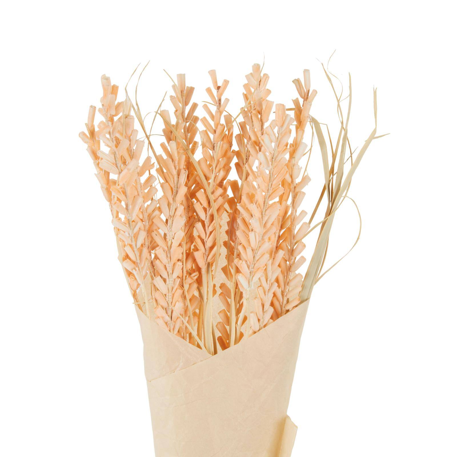 41" Orange Dried Natural Foliage Plant Floral Bouquet