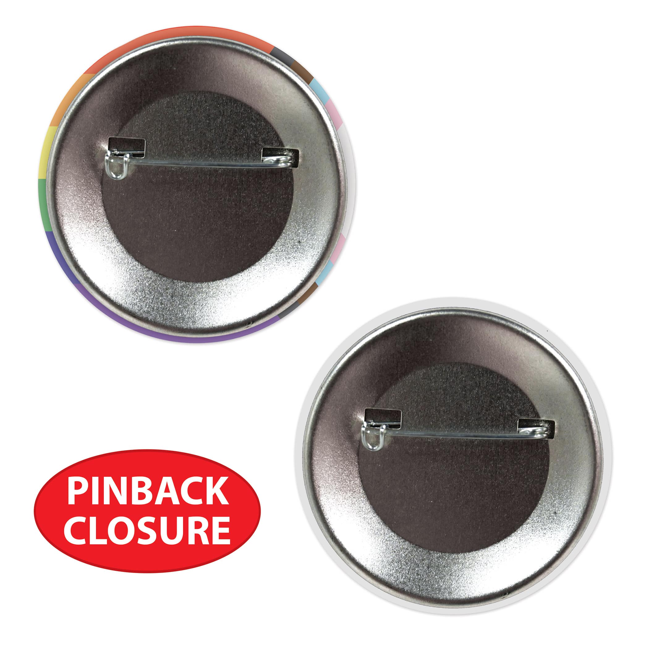 Beistle 2" Pride Flag & Love Wins Buttons Set