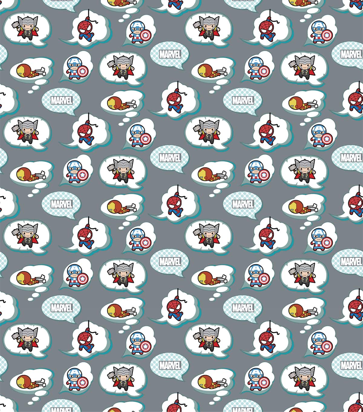 Marvel® Kawaii Nursery Cotton Fabric