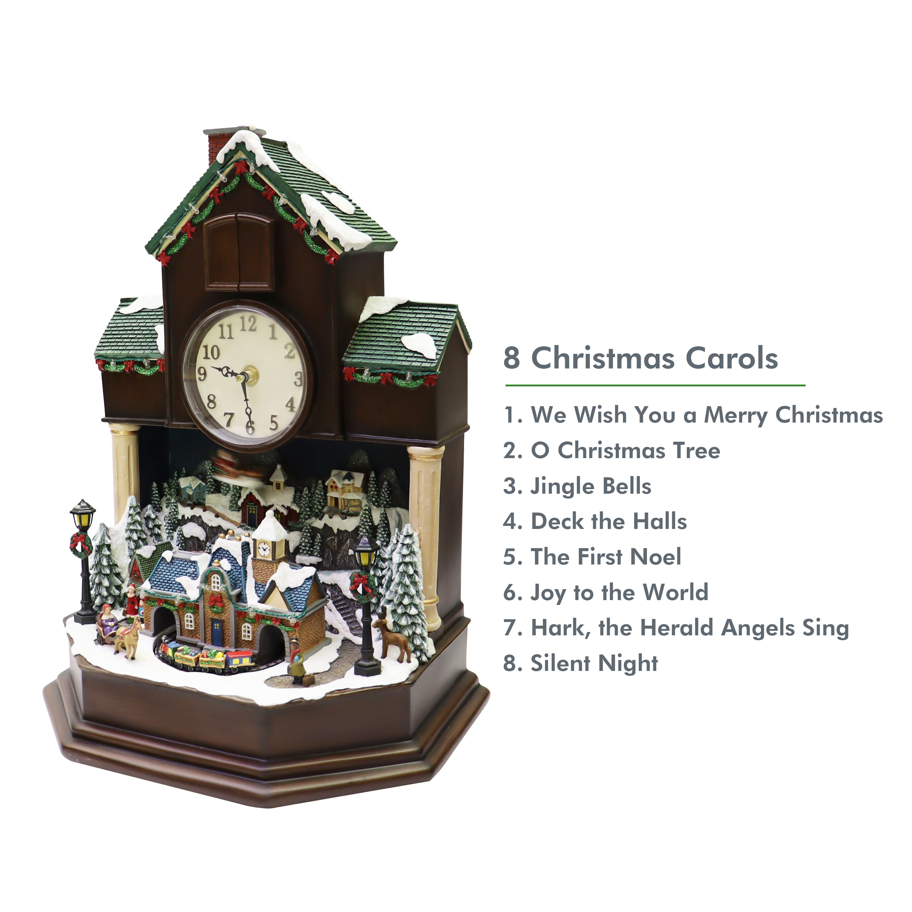 Moments in Time 16.8" Animated Cuckoo Clock Décor 