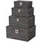 Fabric Decorative Storage Box Set