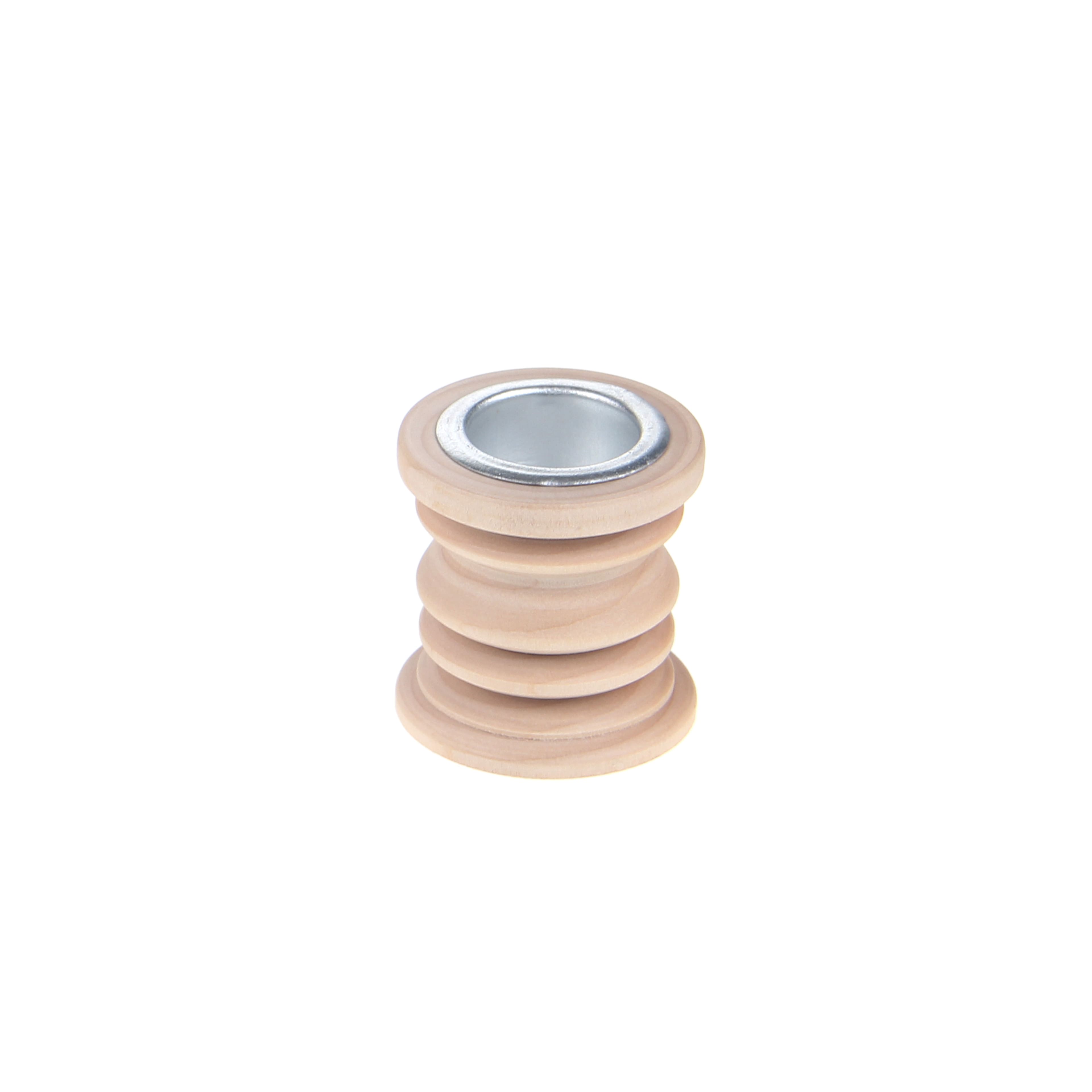 12 Pack: Wood Candle Holders Set by Make Market®