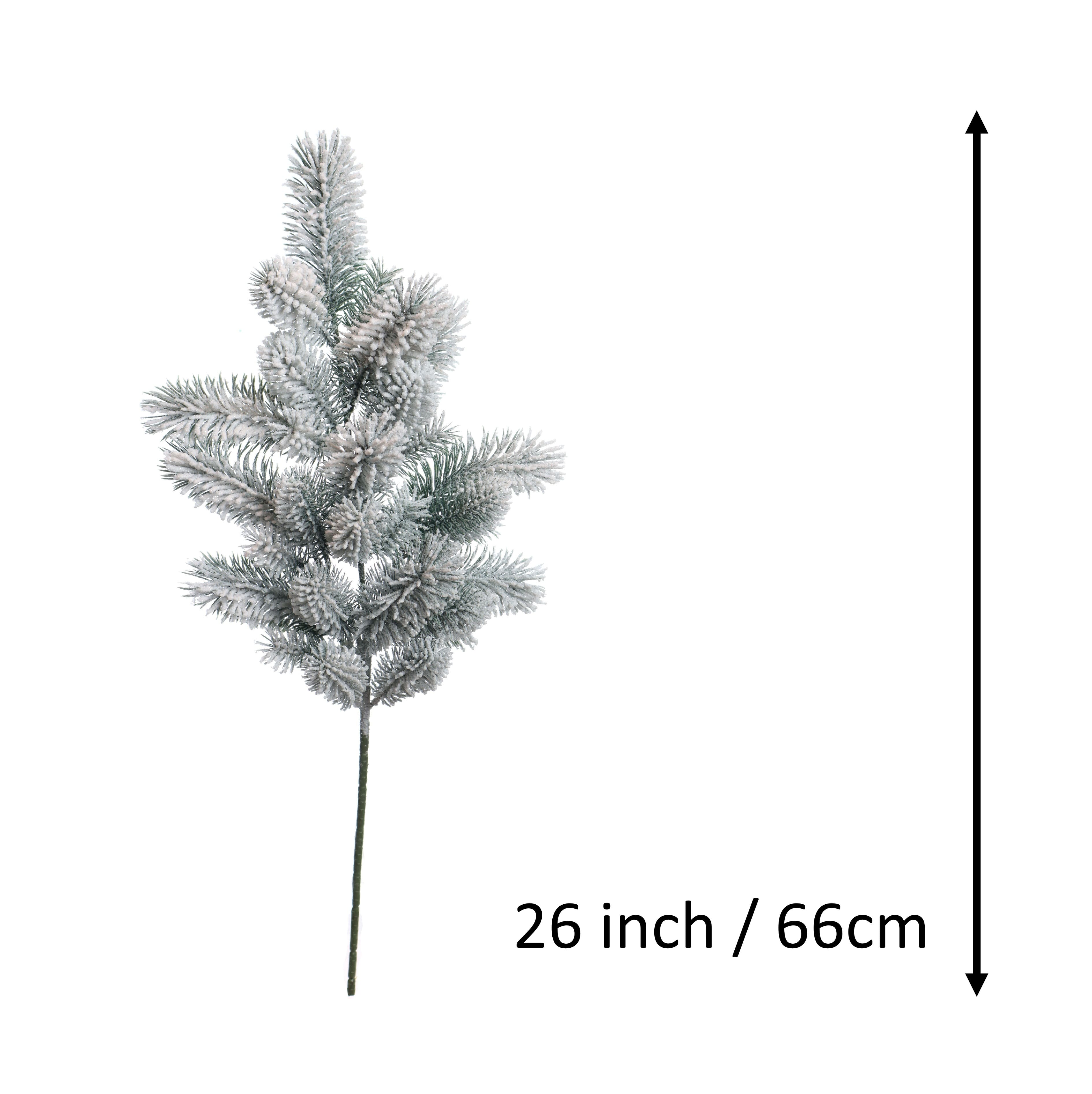 26" Flocked Pine Stem by Ashland®