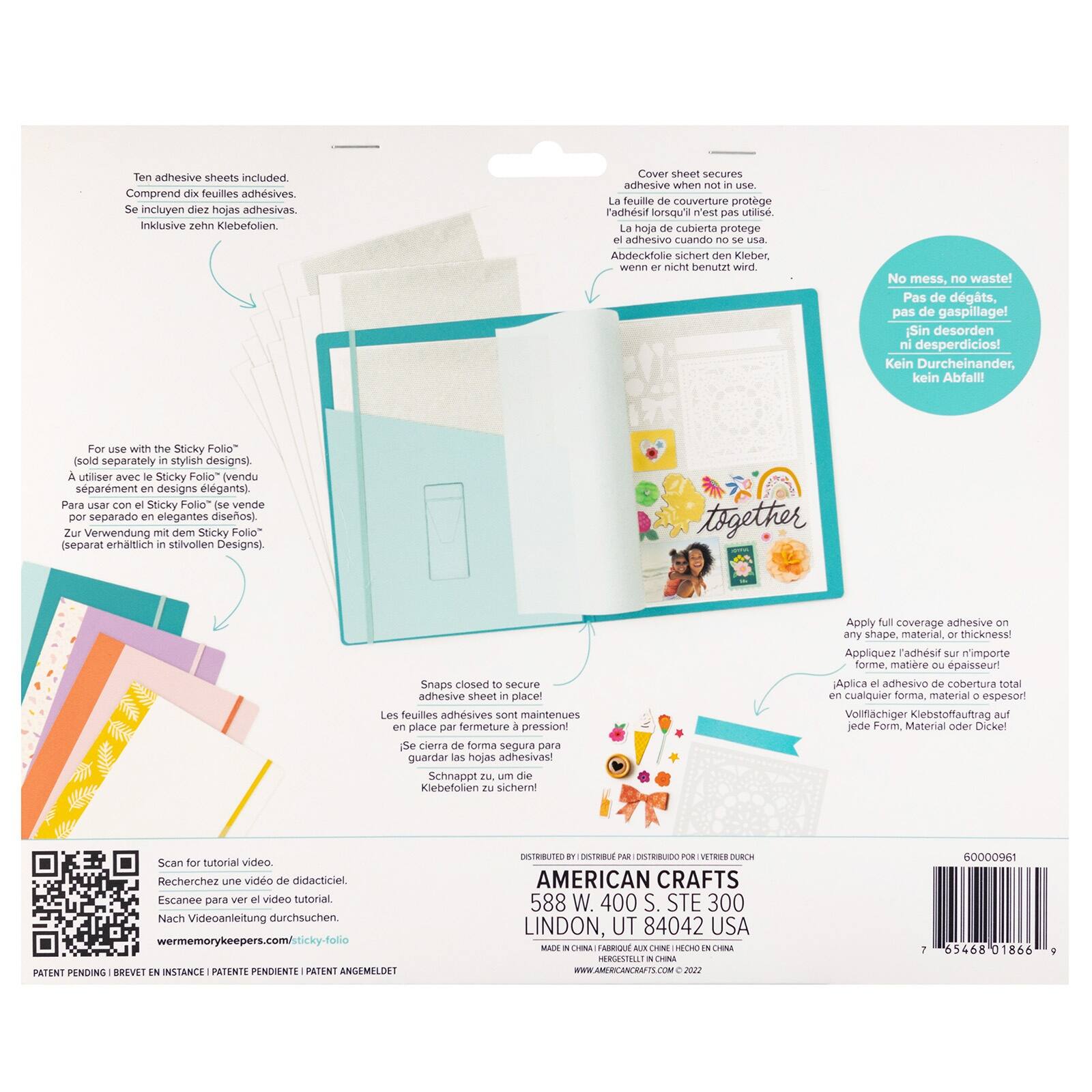 We R Memory Keepers® Sticky Folio™ Permanent Micro Dot Sheets
