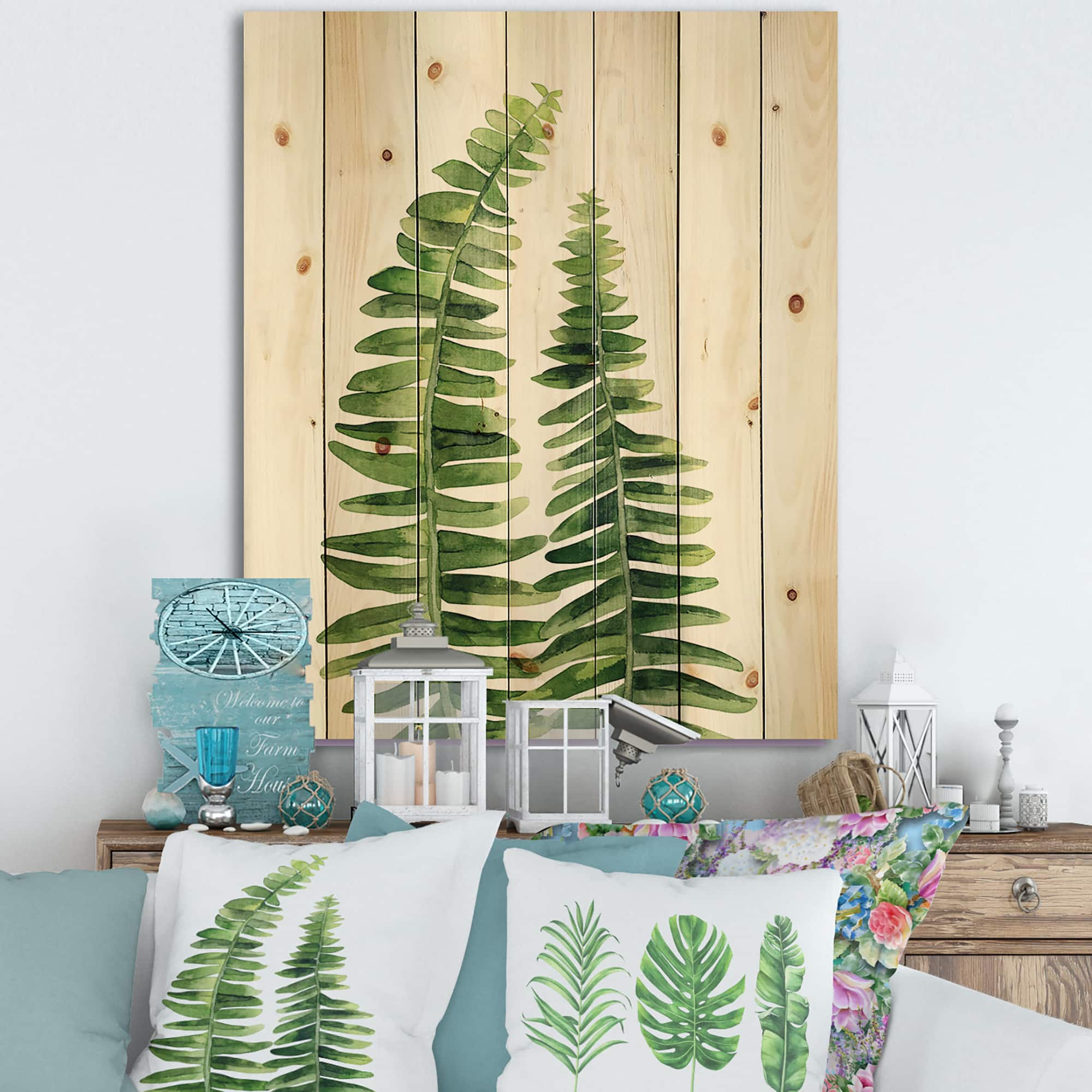 Designart - Fern Leaves Detail IV
