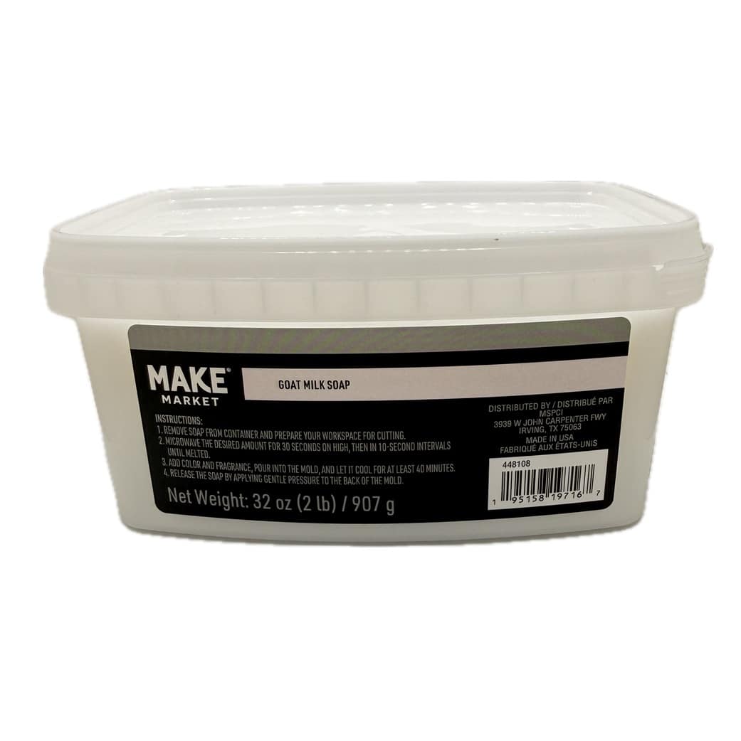12 Pack: 2lb. Goat Milk Soap Base by Make Market®