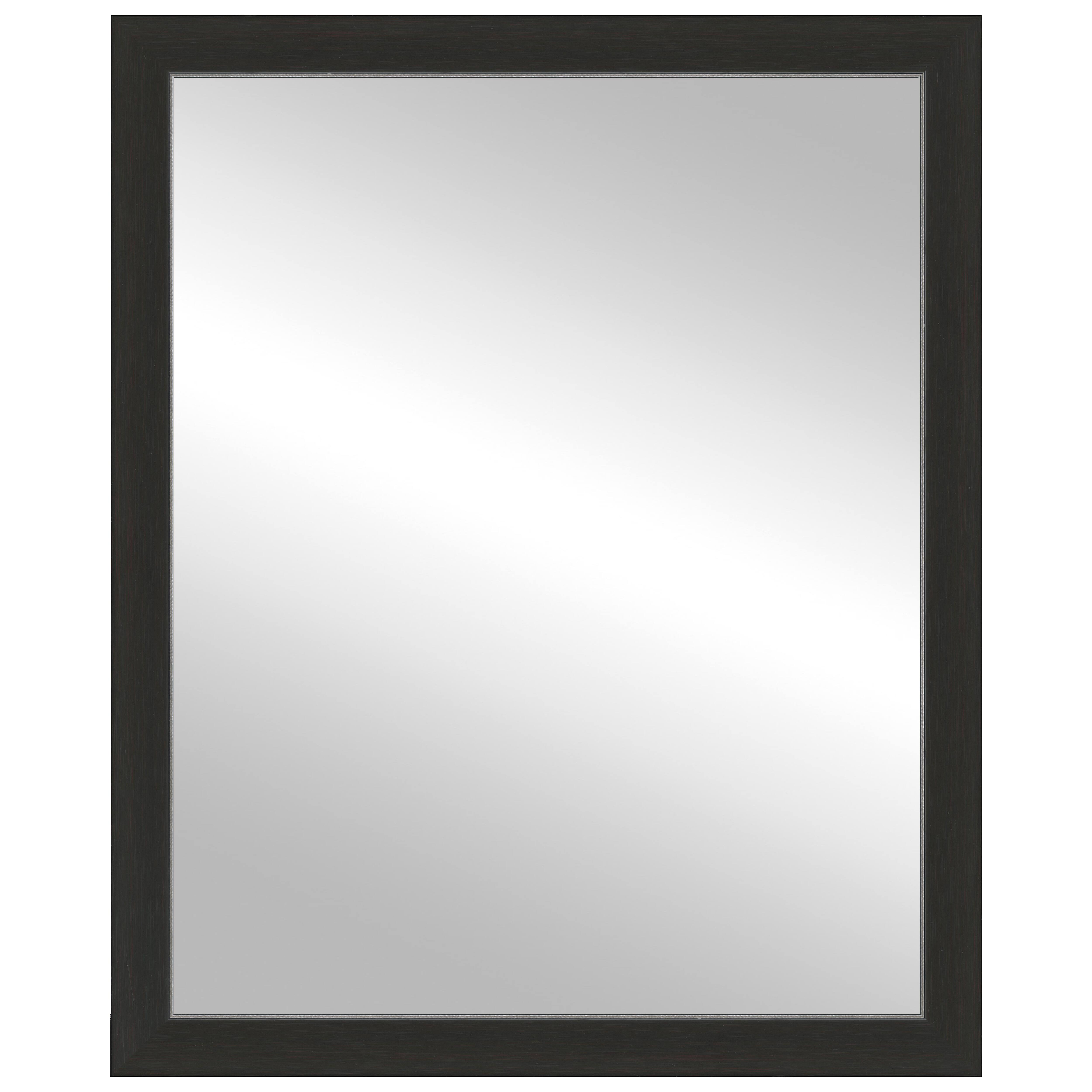 Timeless Frames® Port Espresso & Silver 24" x 30" Framed Mirror