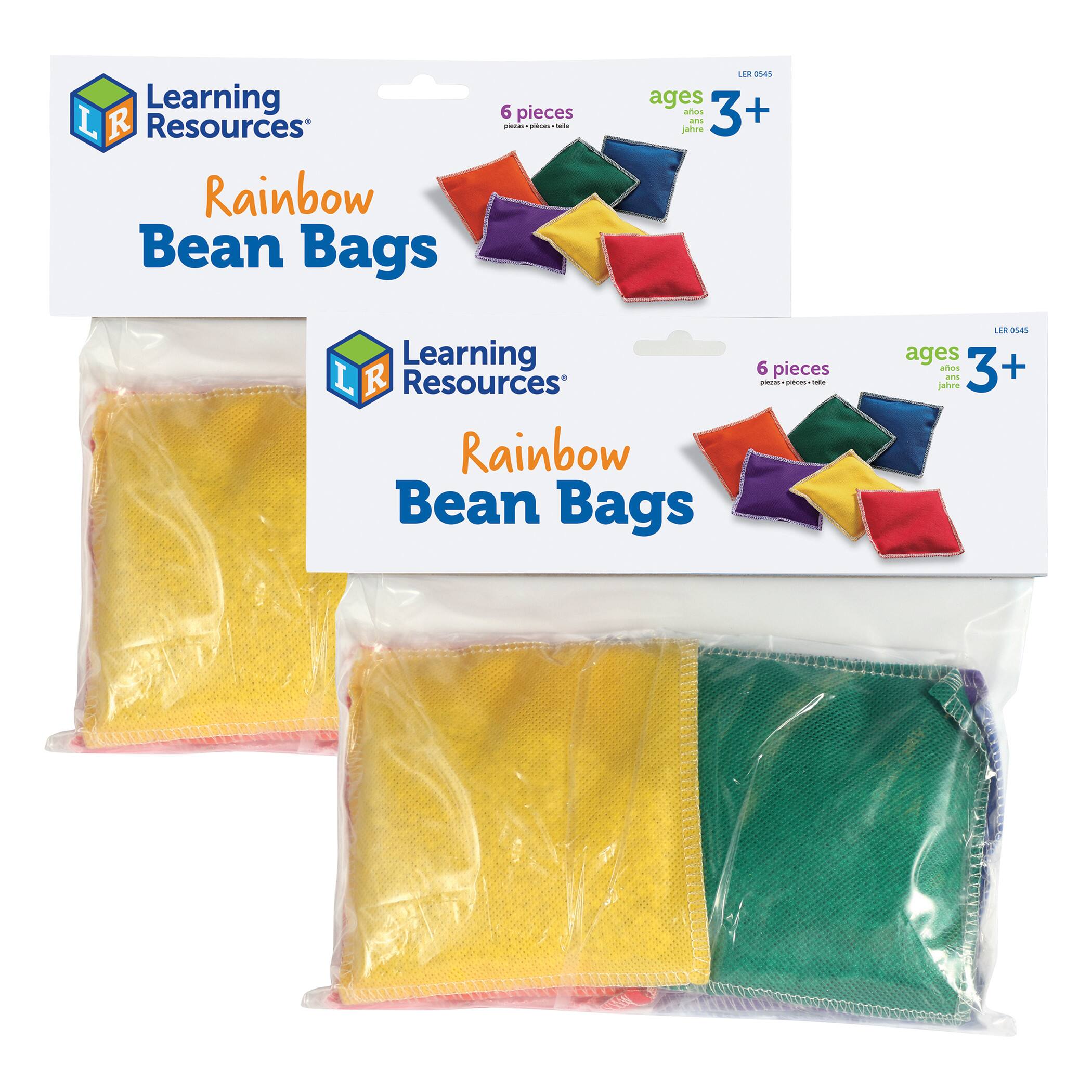 Learning Resources Rainbow Bean Bags Set