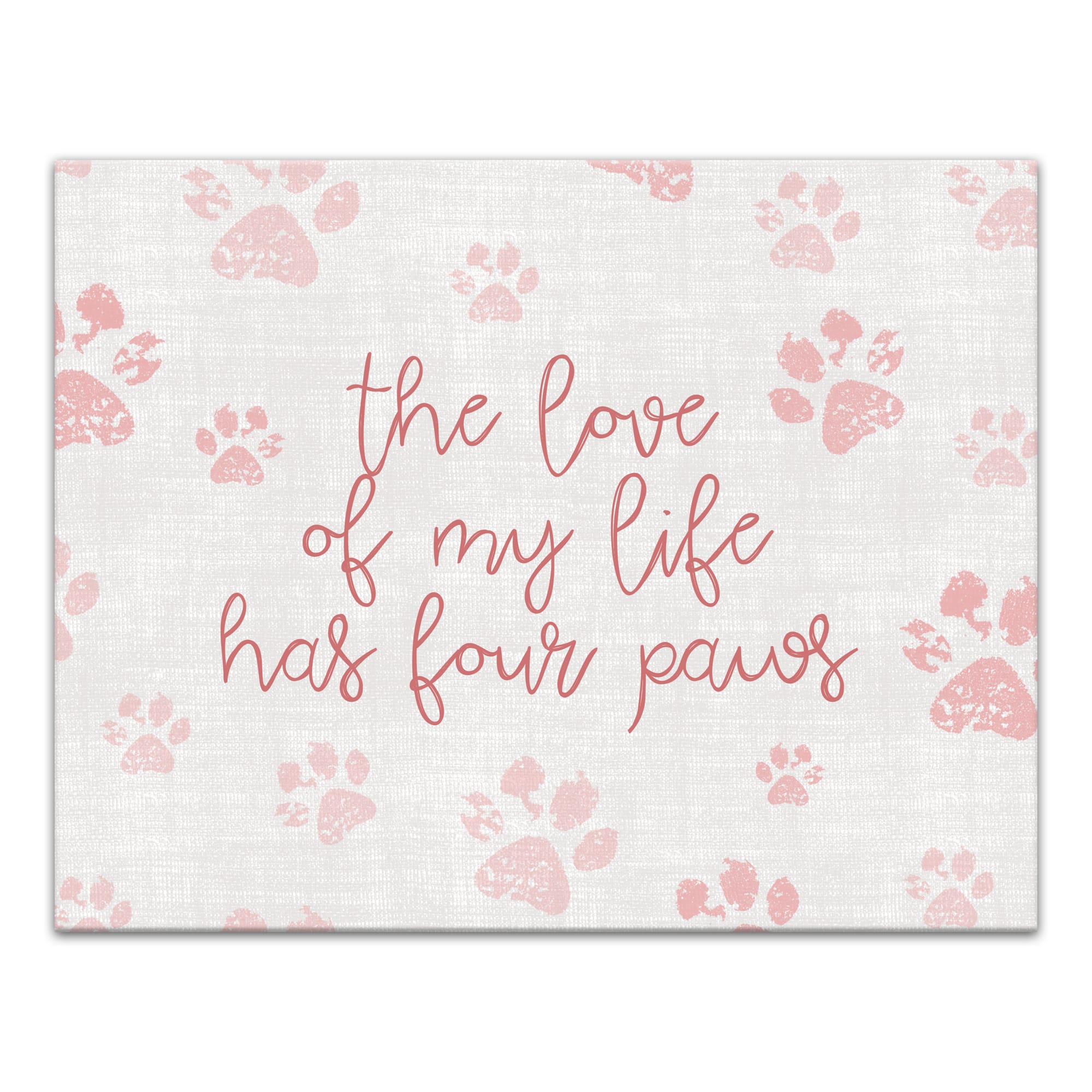 Love Of My Life 11" x 14" Canvas Wall Art