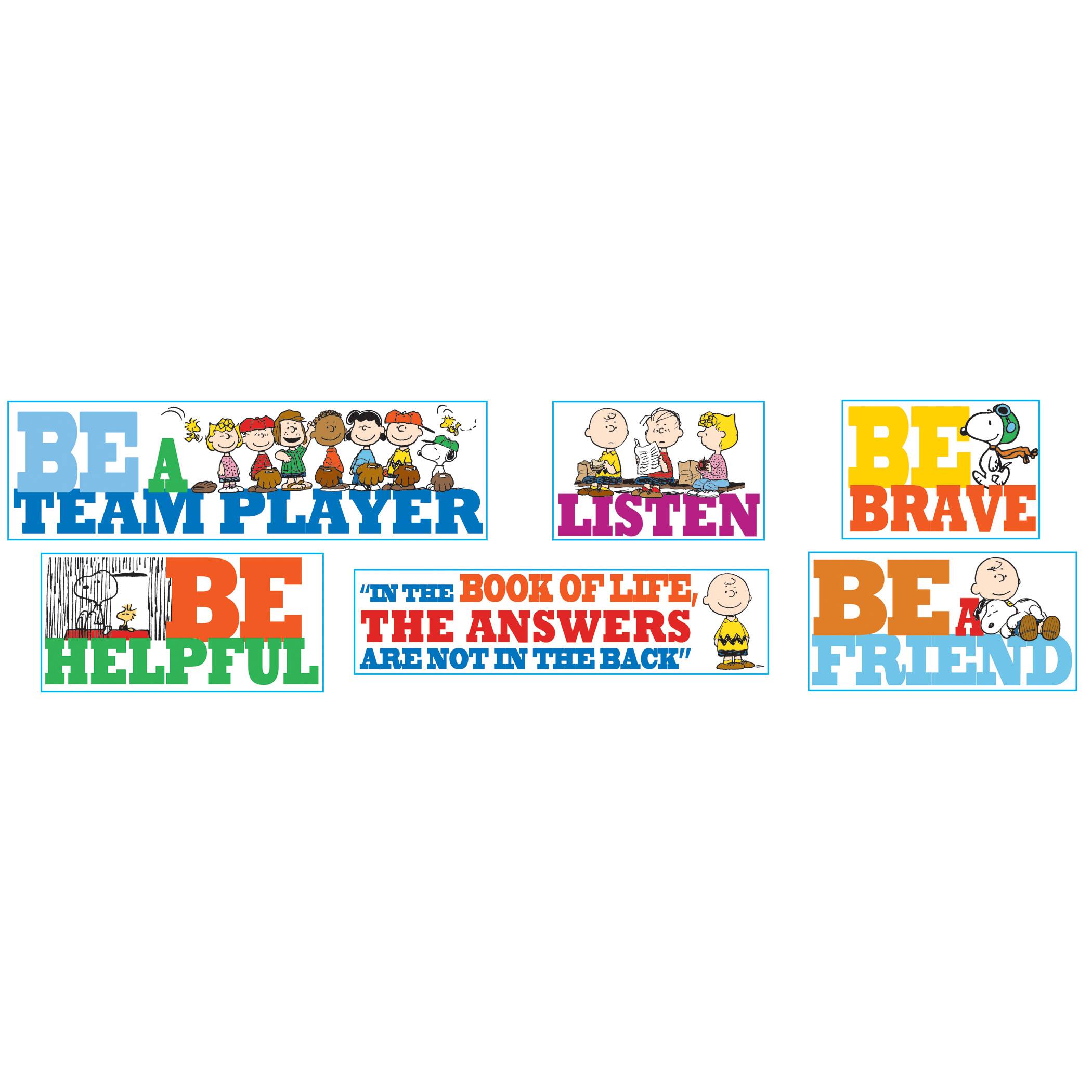 Eureka® Peanuts® Be The Best You Can Be Bulletin Board Set