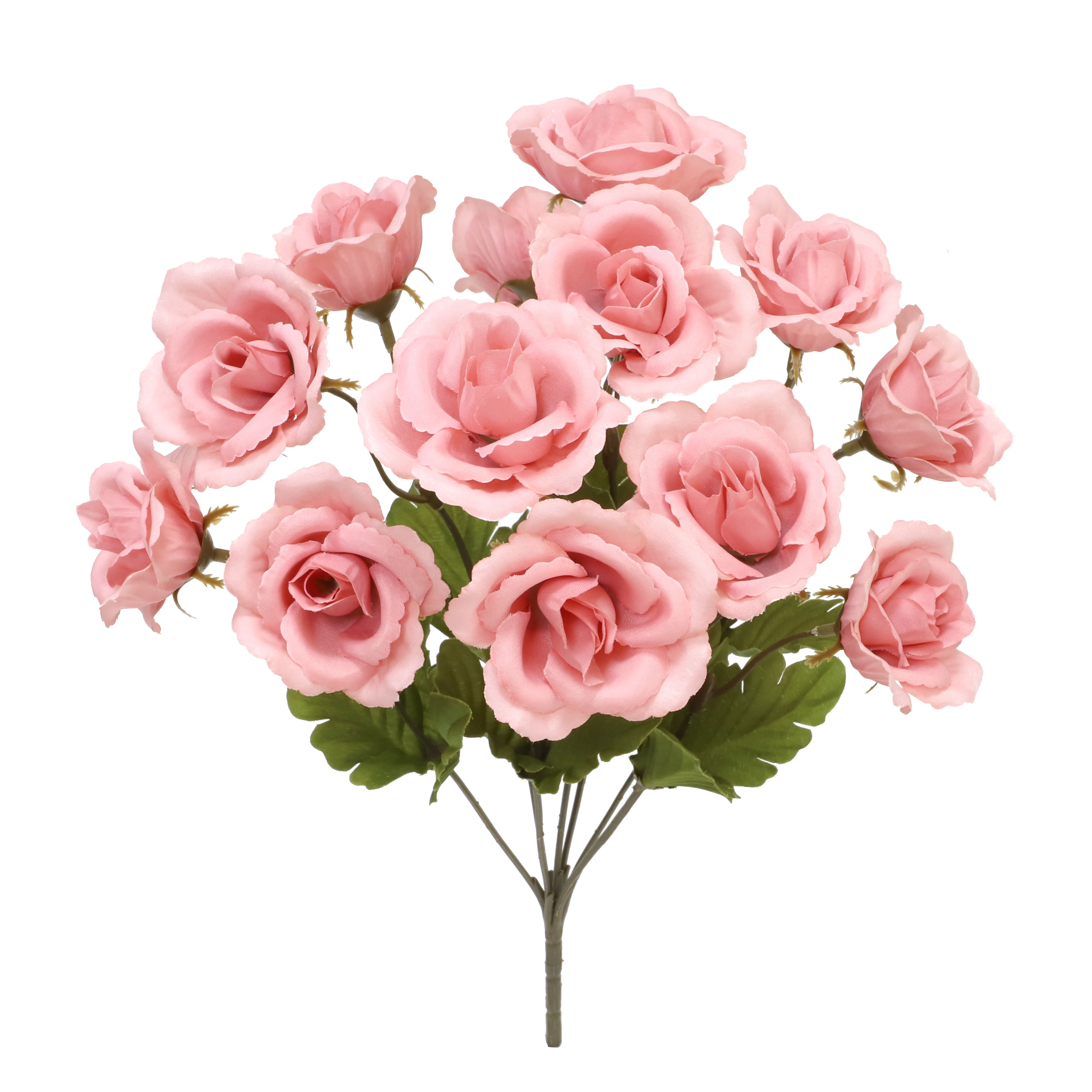 13" Pink Rose Bush by Ashland®
