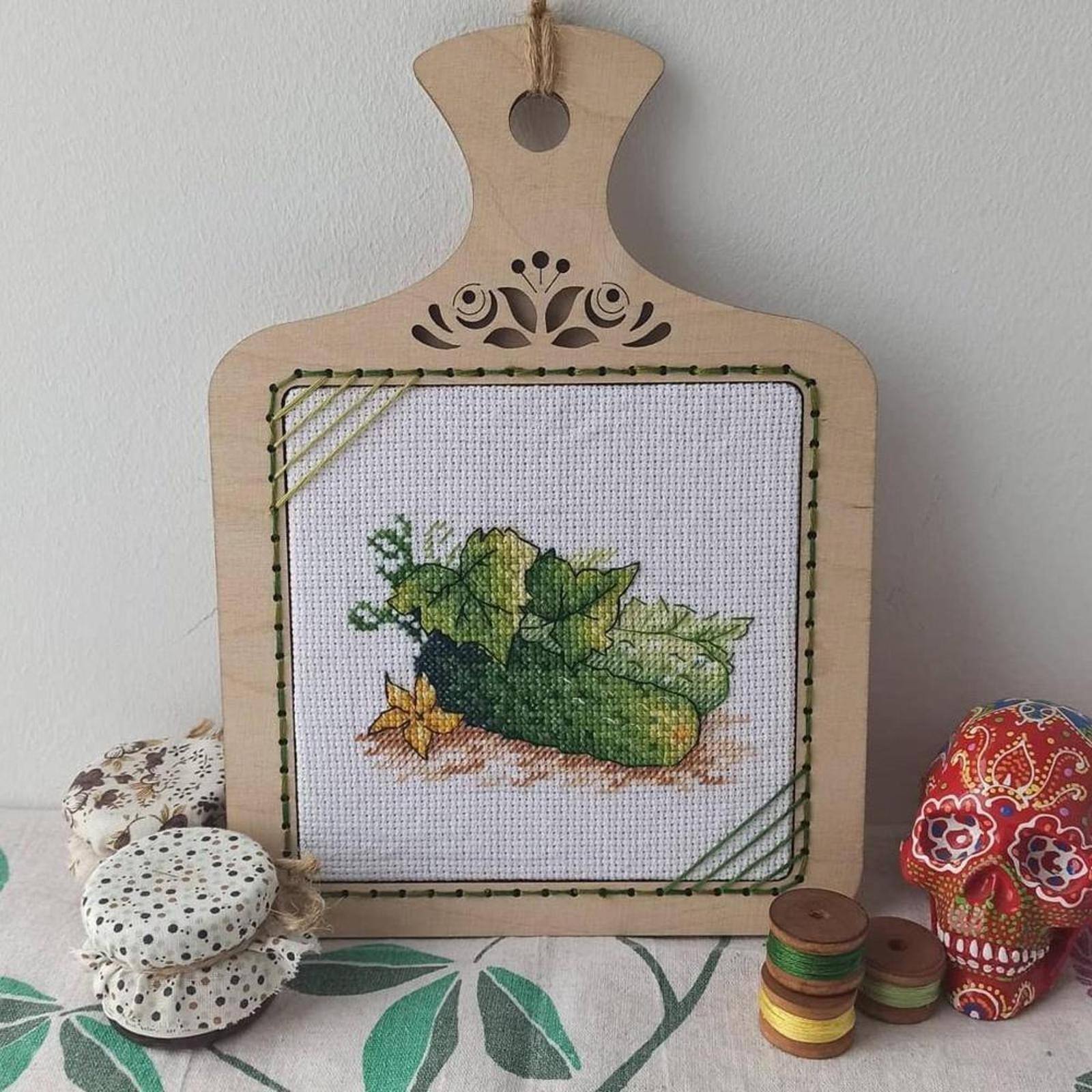 MP Studia Fresh From The Garden Cross Stitch Kit
