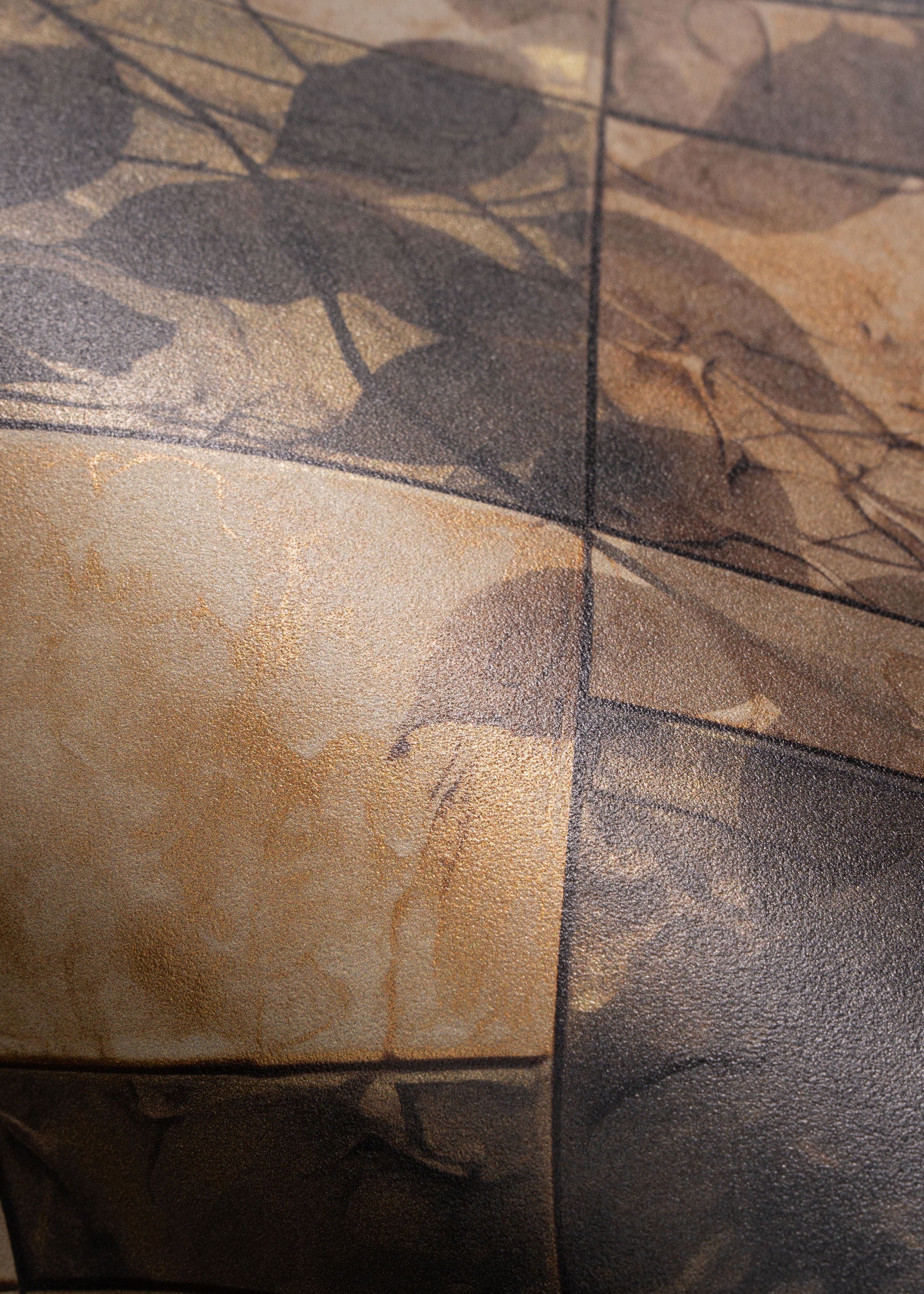 Designs Direct Canopy Mosaic Gold Wall Mural